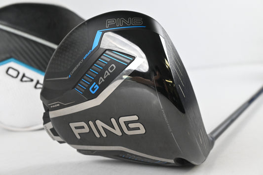 Ping G440 Max Driver / 10.5 Degree / Stiff Flex Ping Alta CB Blue 50 Shaft