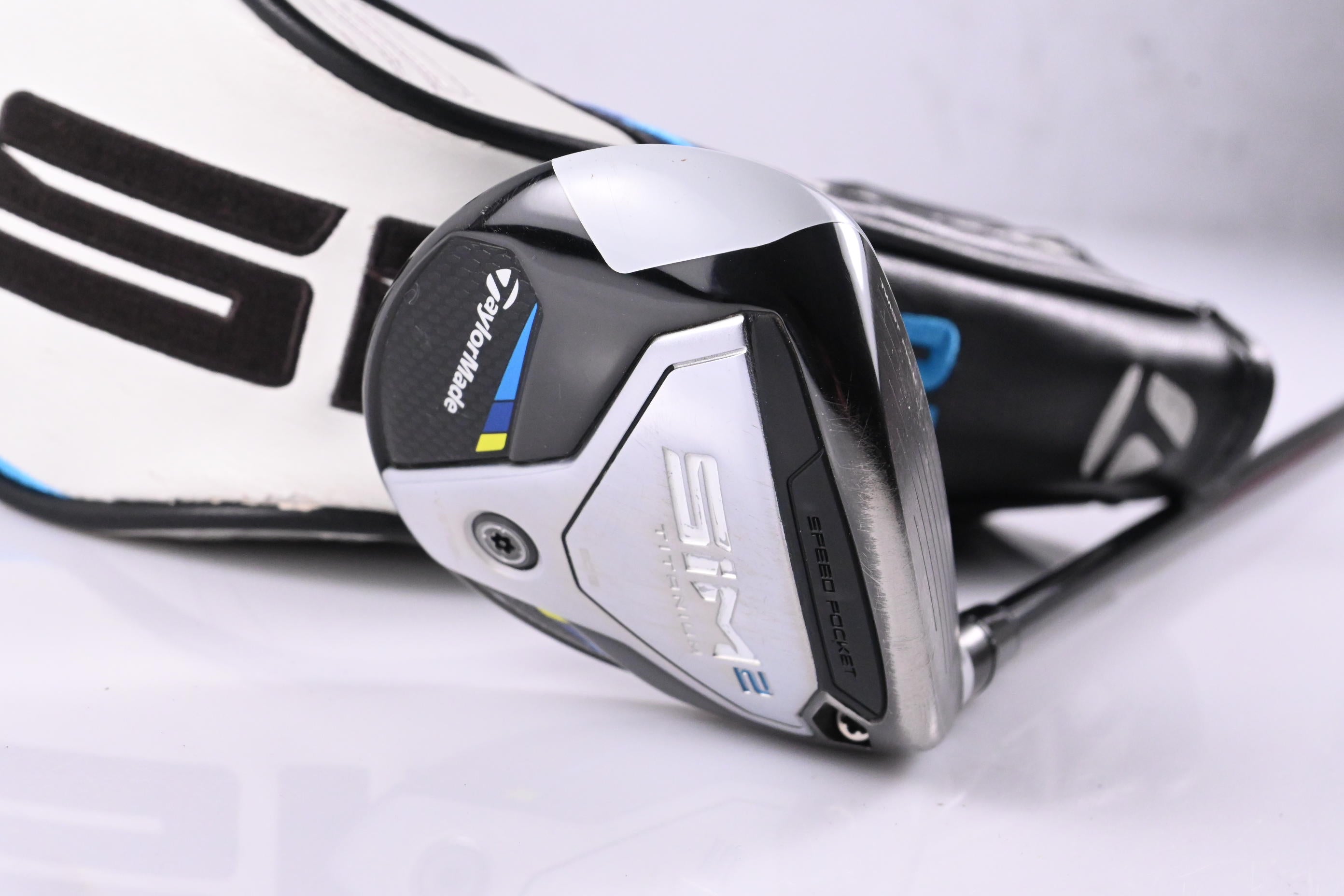 Taylormade SIM2 Ti #3 Wood / 15 Degree / Stiff Flex Tensei AV Raw 65 Shaft