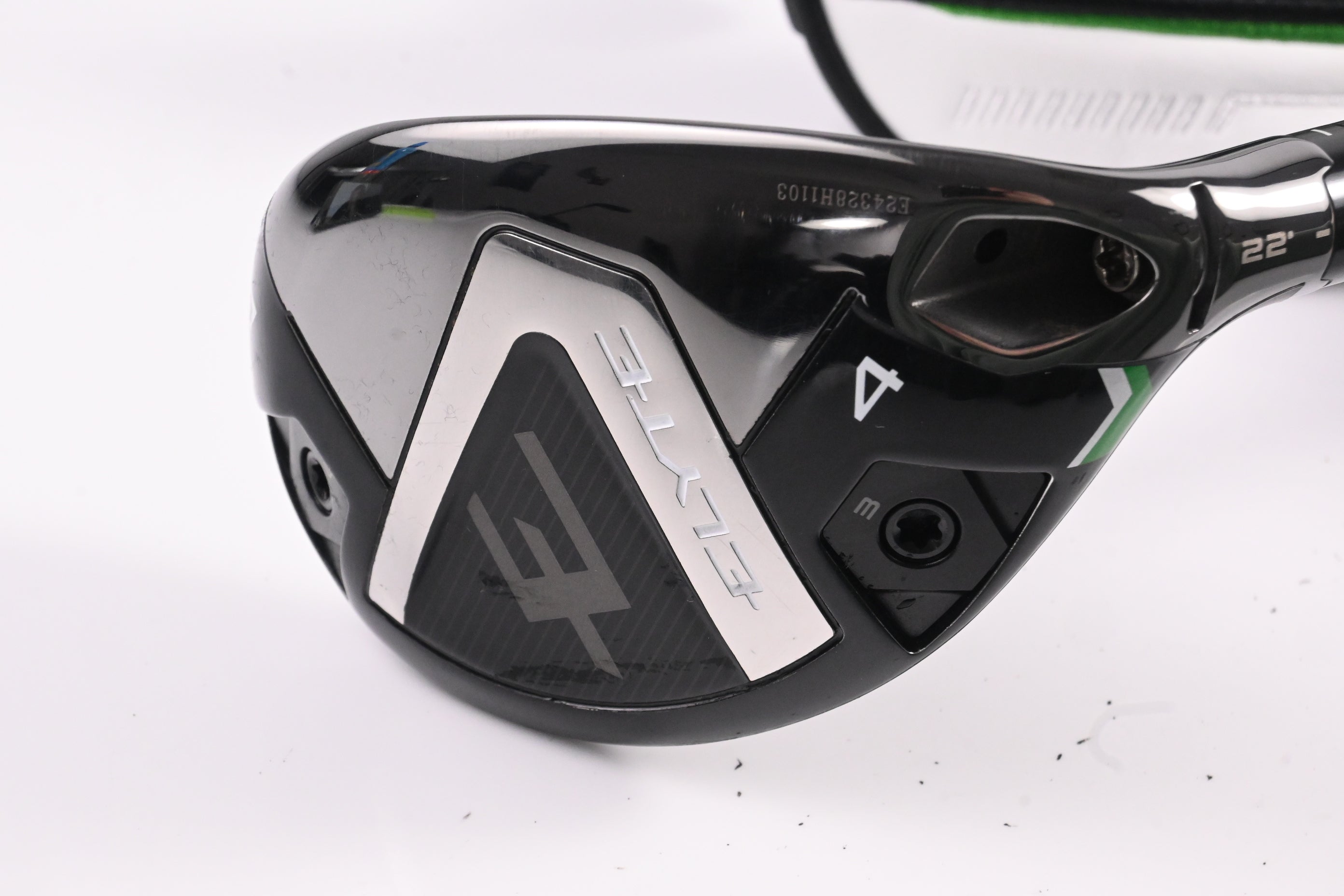 Callaway Elyte #4 Hybrid / 22 Degree / Regular Flex Project X Denali Charcoal 60