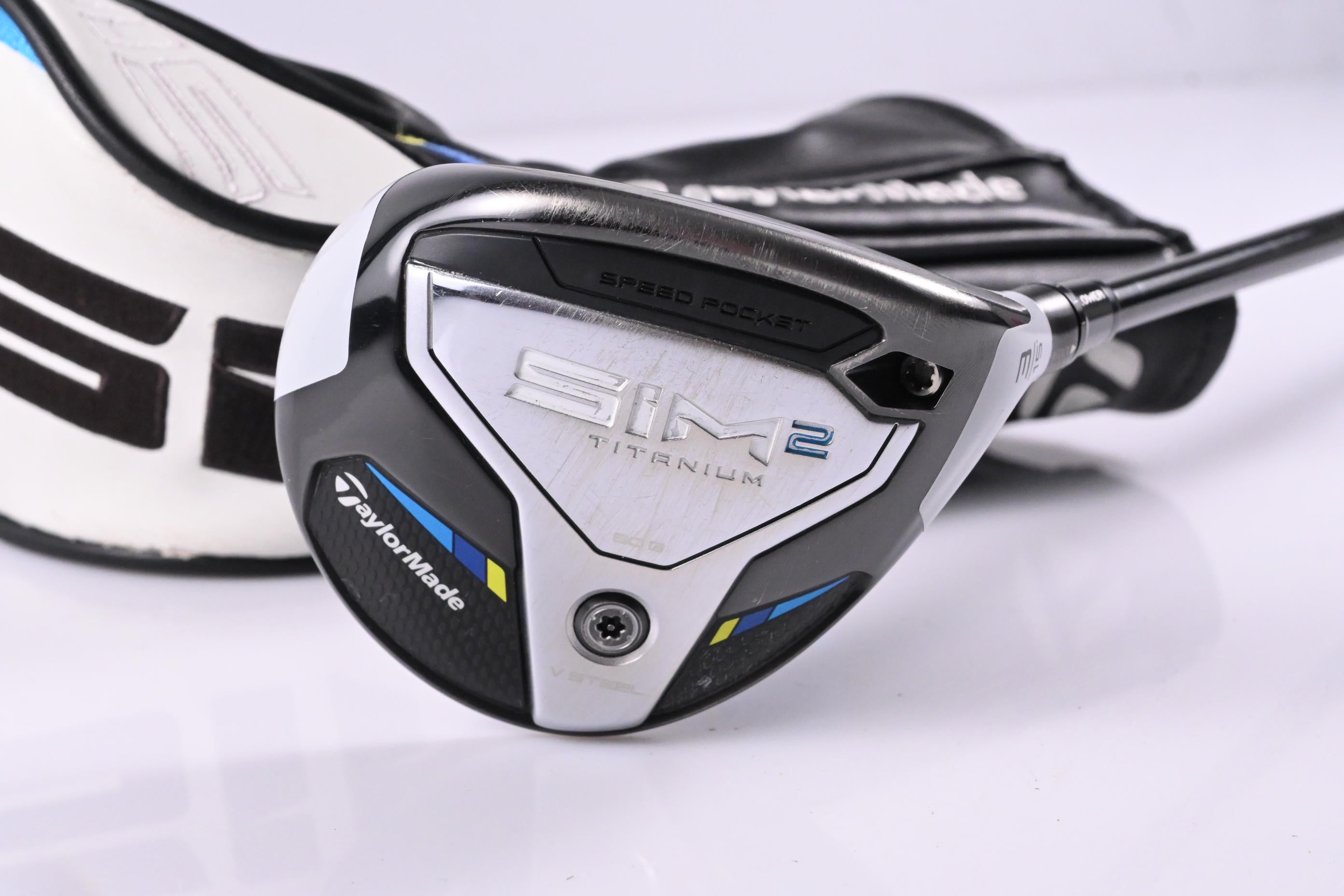 Taylormade SIM2 Ti #3 Wood / 15 Degree / Stiff Flex Tensei AV Raw 65 Shaft