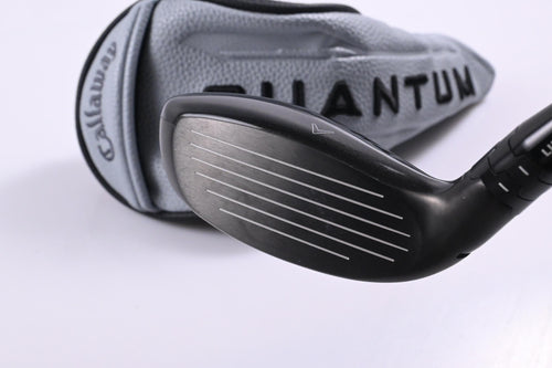 Callaway Quantum Max #5 Hybrid / 24 Degree / Regular Flex Denali Frost Silver 60