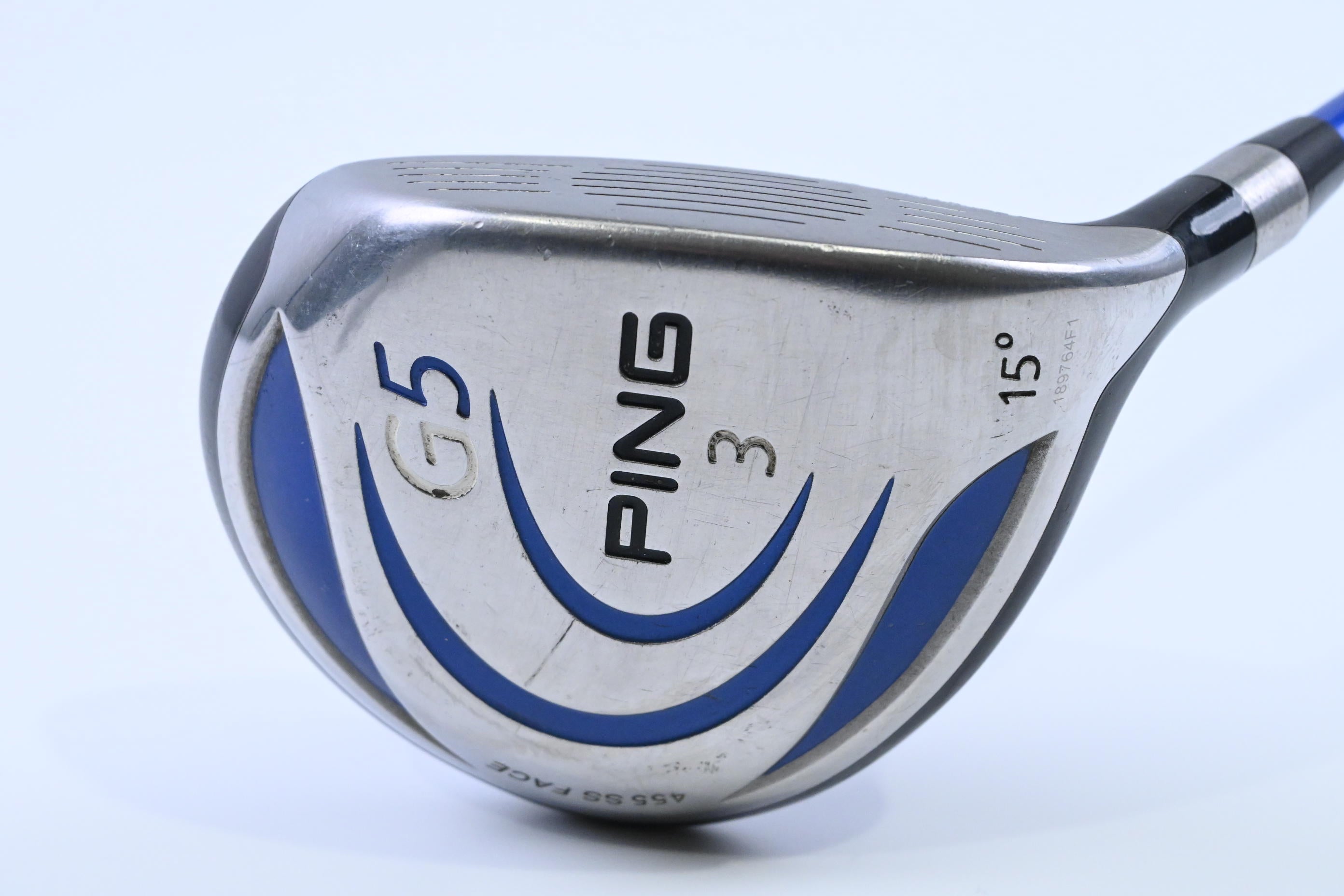 Ping G5 #3 Wood / 15 Degree / Regular Flex Grafalloy ProLaunch Blue Shaft