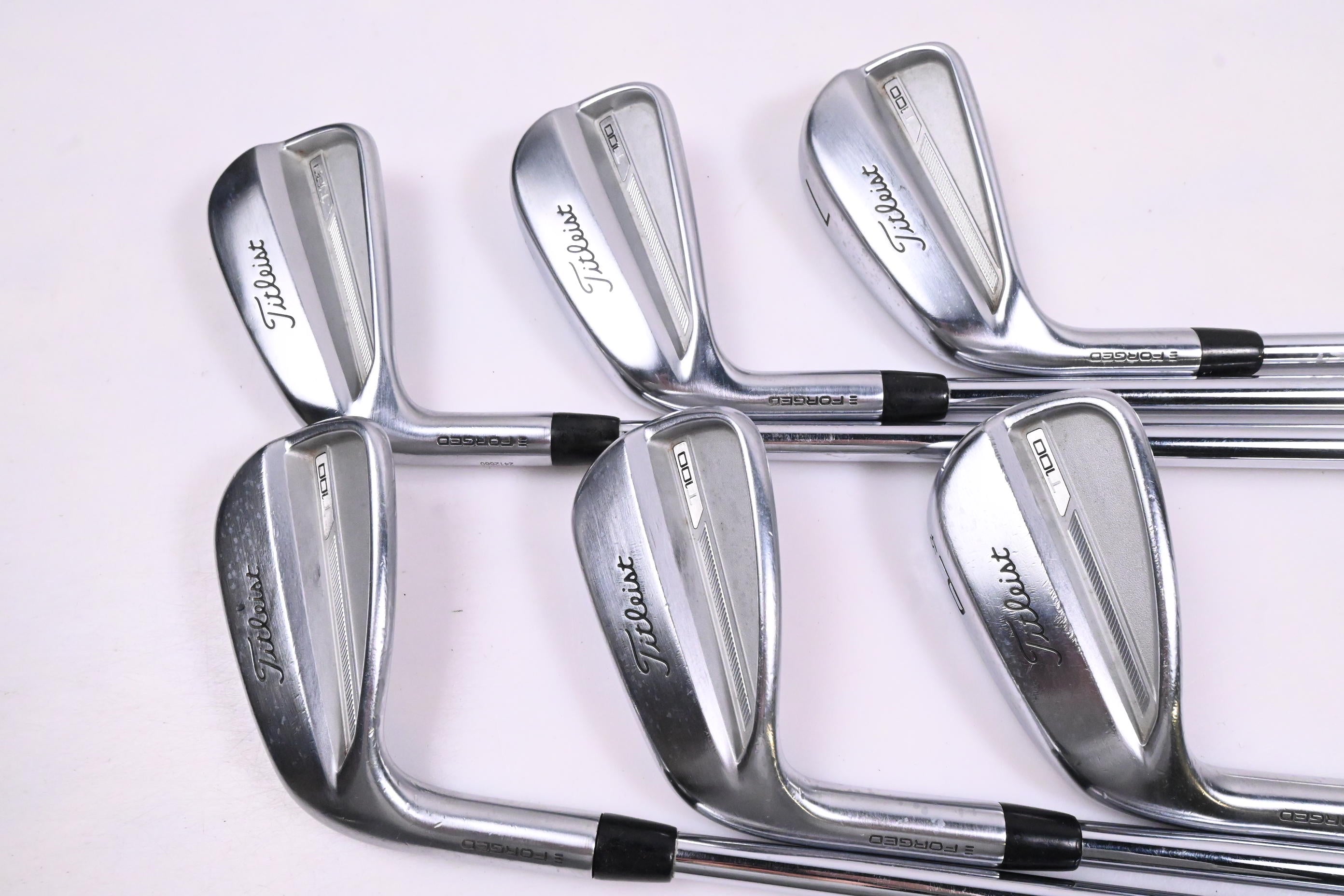 Left Hand Titleist T100 2023 Irons / 5-PW / X-Flex Project X Shafts