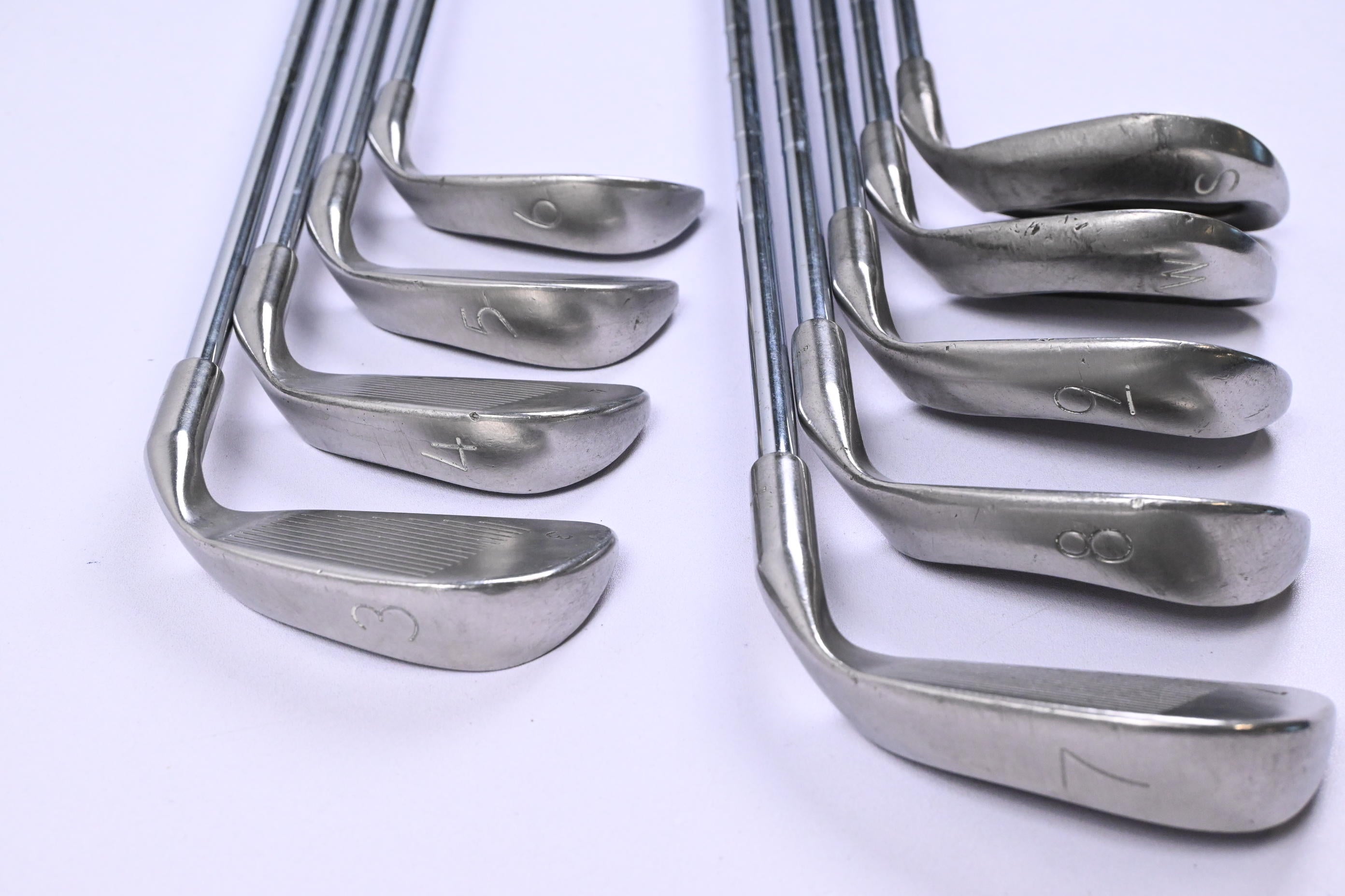 Left Hand Ping Eye 2+ Irons / 3-PW+SW / Blue Dot / Stiff Flex Ping ZZ-Lite