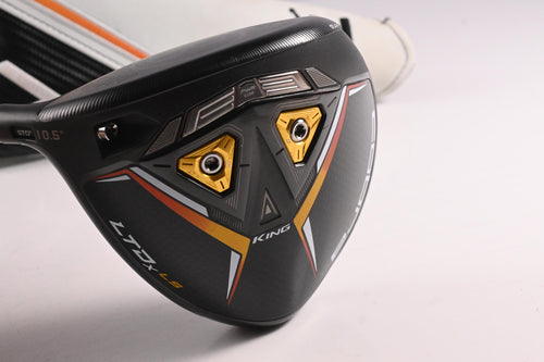 Left Hand Cobra LTDx LS Driver / 10.5 Degree / Regular Flex HZRDUS Smoke iM10
