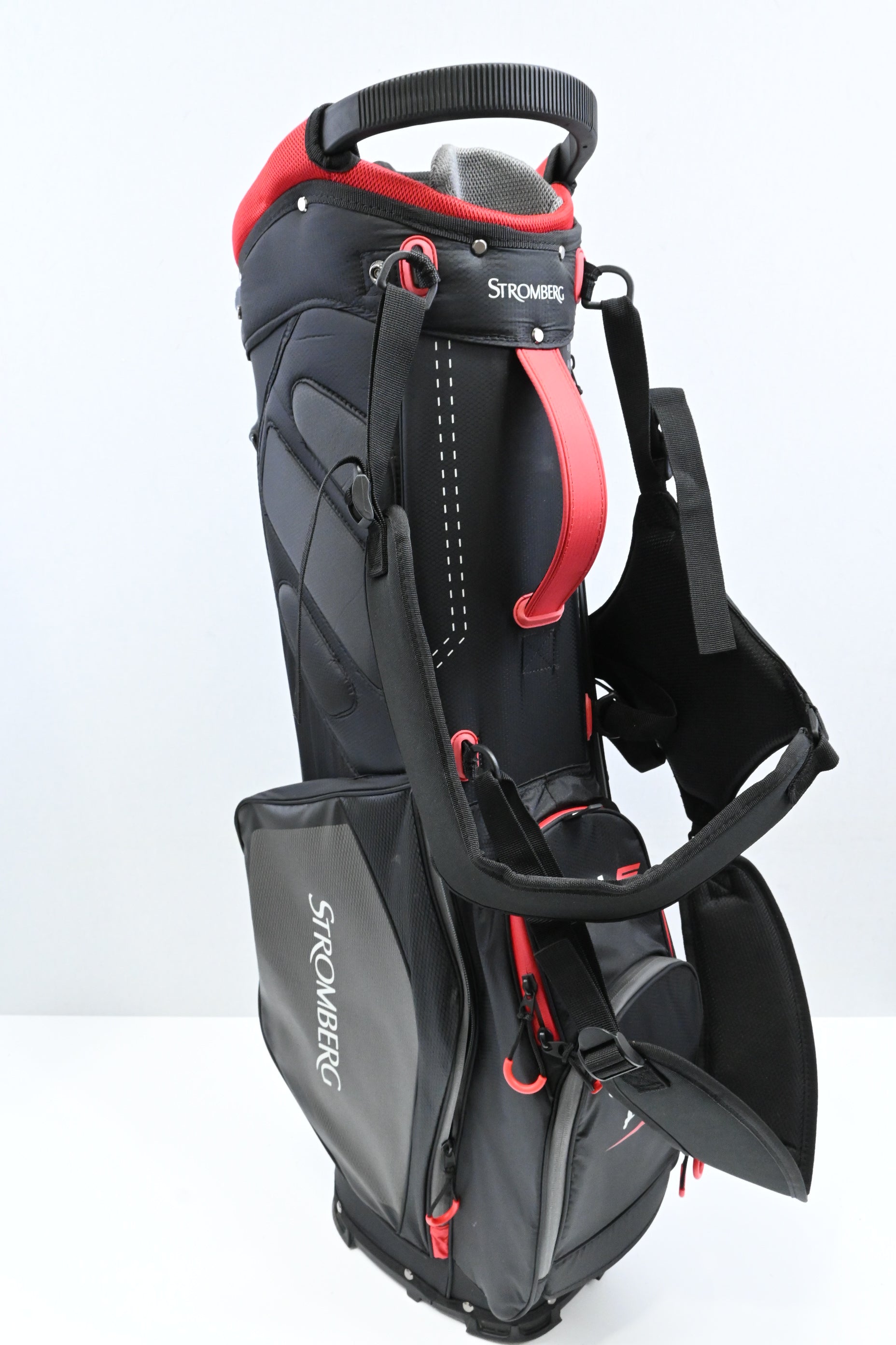 Stromberg Stand Bag / 14-Way / Black, Red, Grey