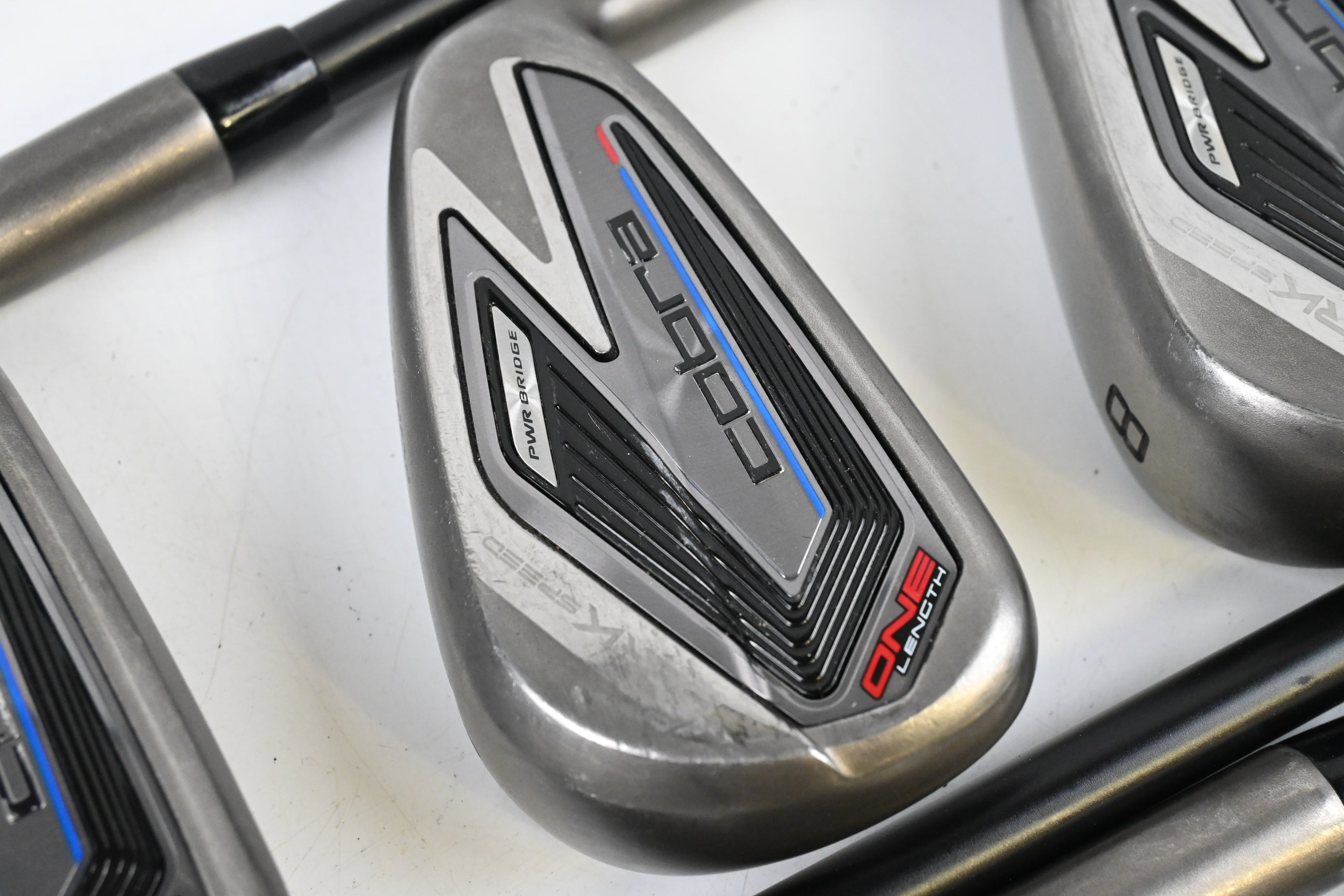 Cobra Darkspeed Irons / 6-PW+GW / Stiff Flex KBS PGI 85 Shafts