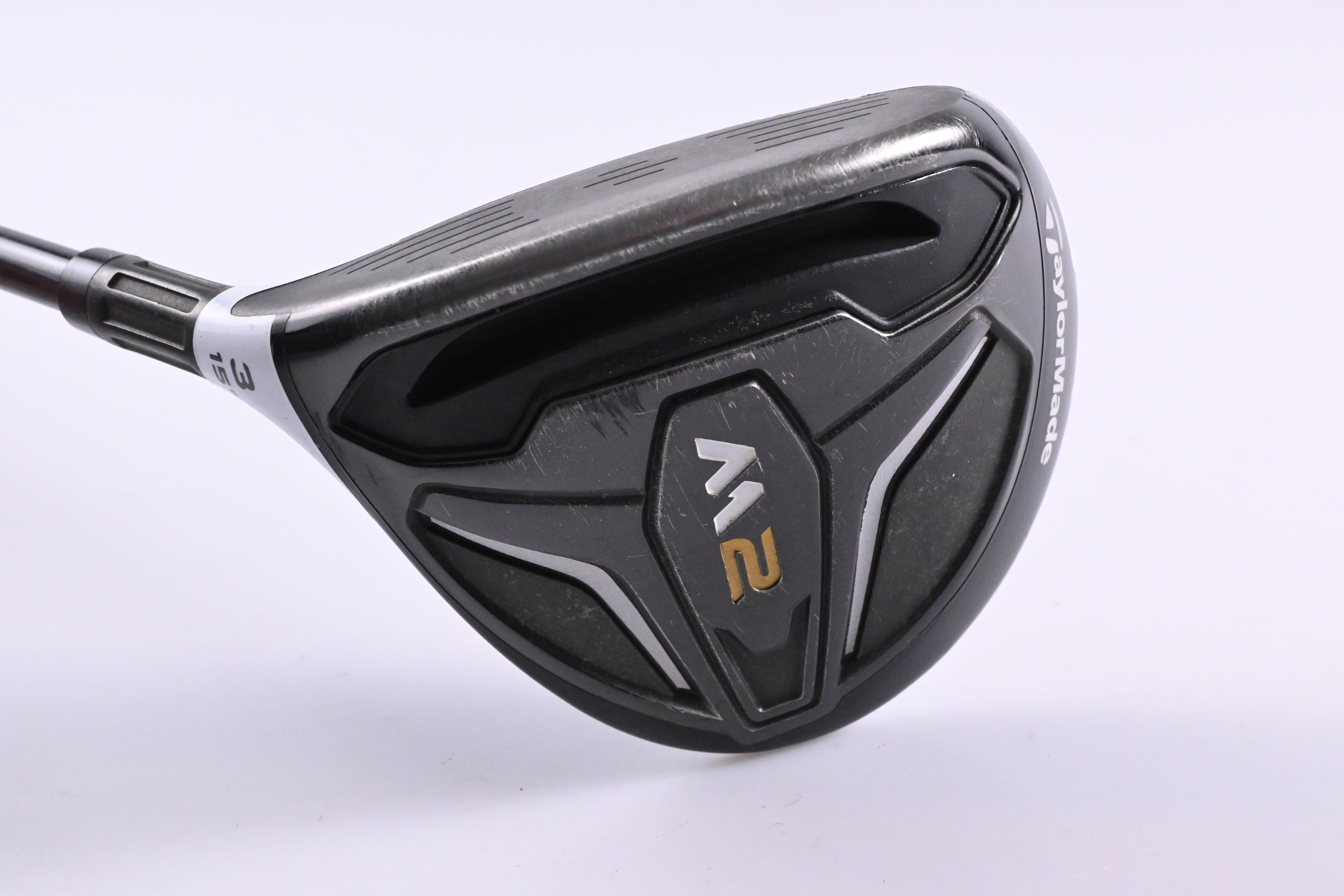 Left Hand Taylormade M2 2016 #3 Wood / 15 Degree / Regular Flex M2 REAX 65 Shaft