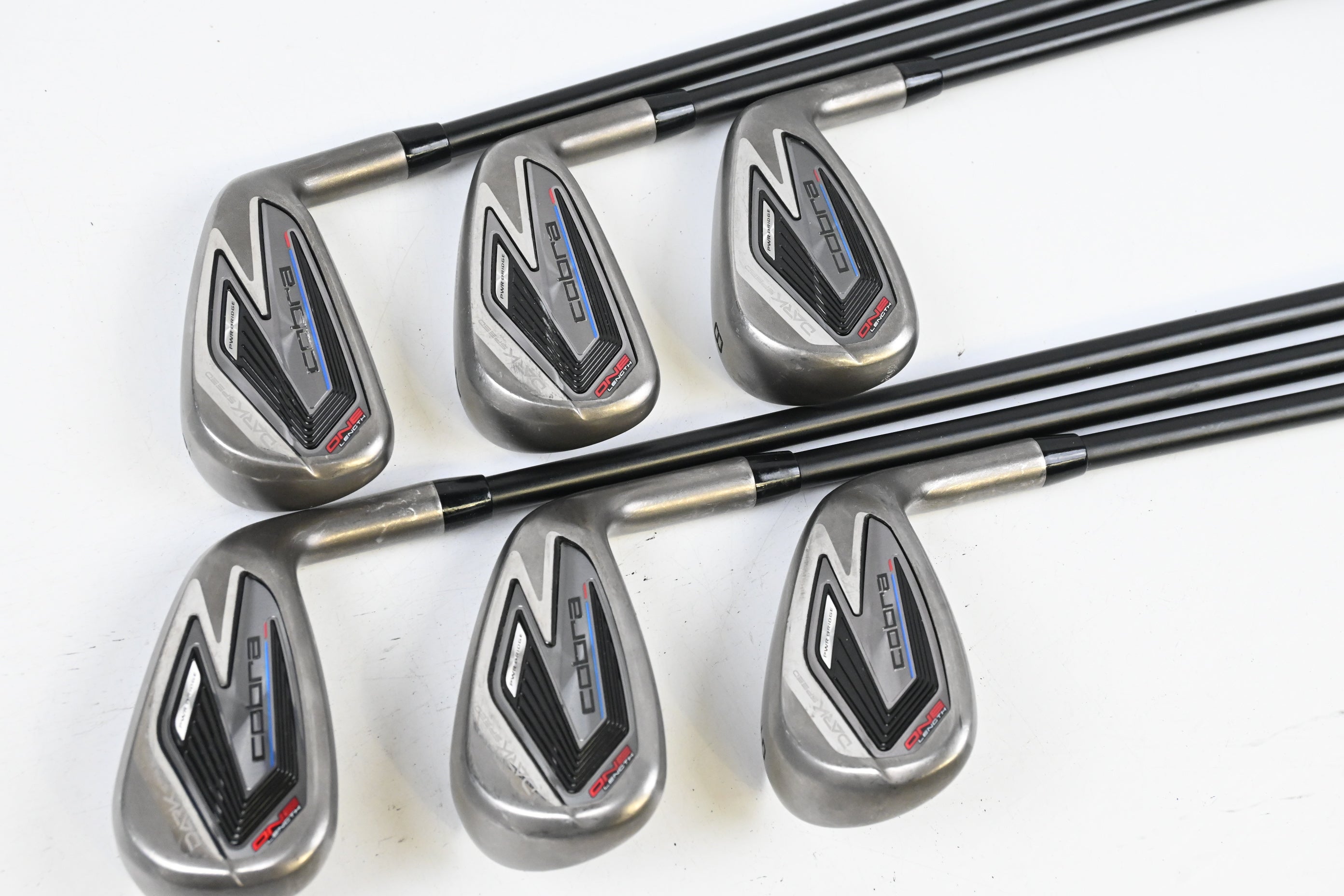 Cobra Darkspeed Irons / 6-PW+GW / Stiff Flex KBS PGI 85 Shafts