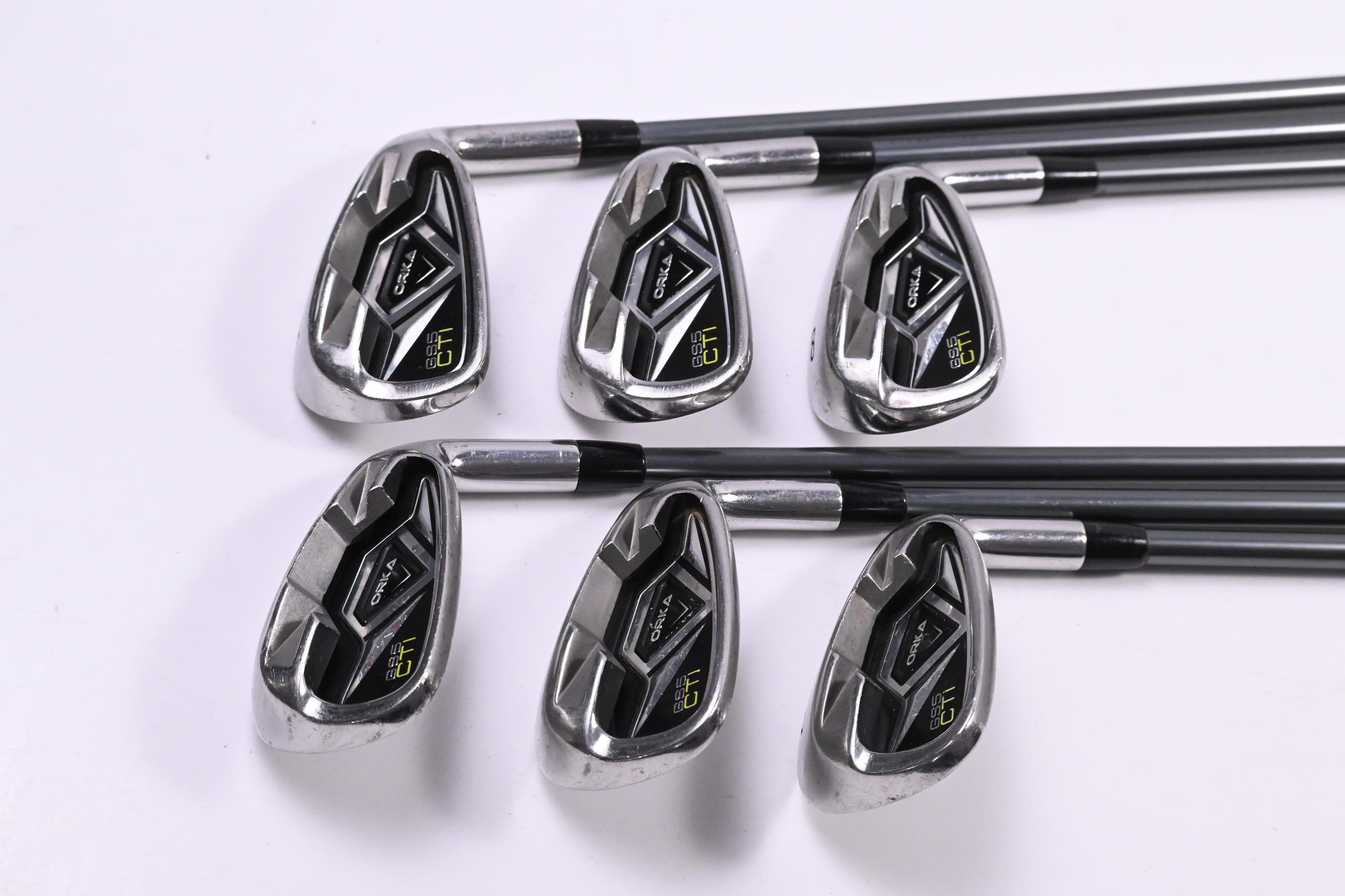 Orka GS5 CTI Irons / 6-PW+SW / Regular Flex Accra 50i Shafts