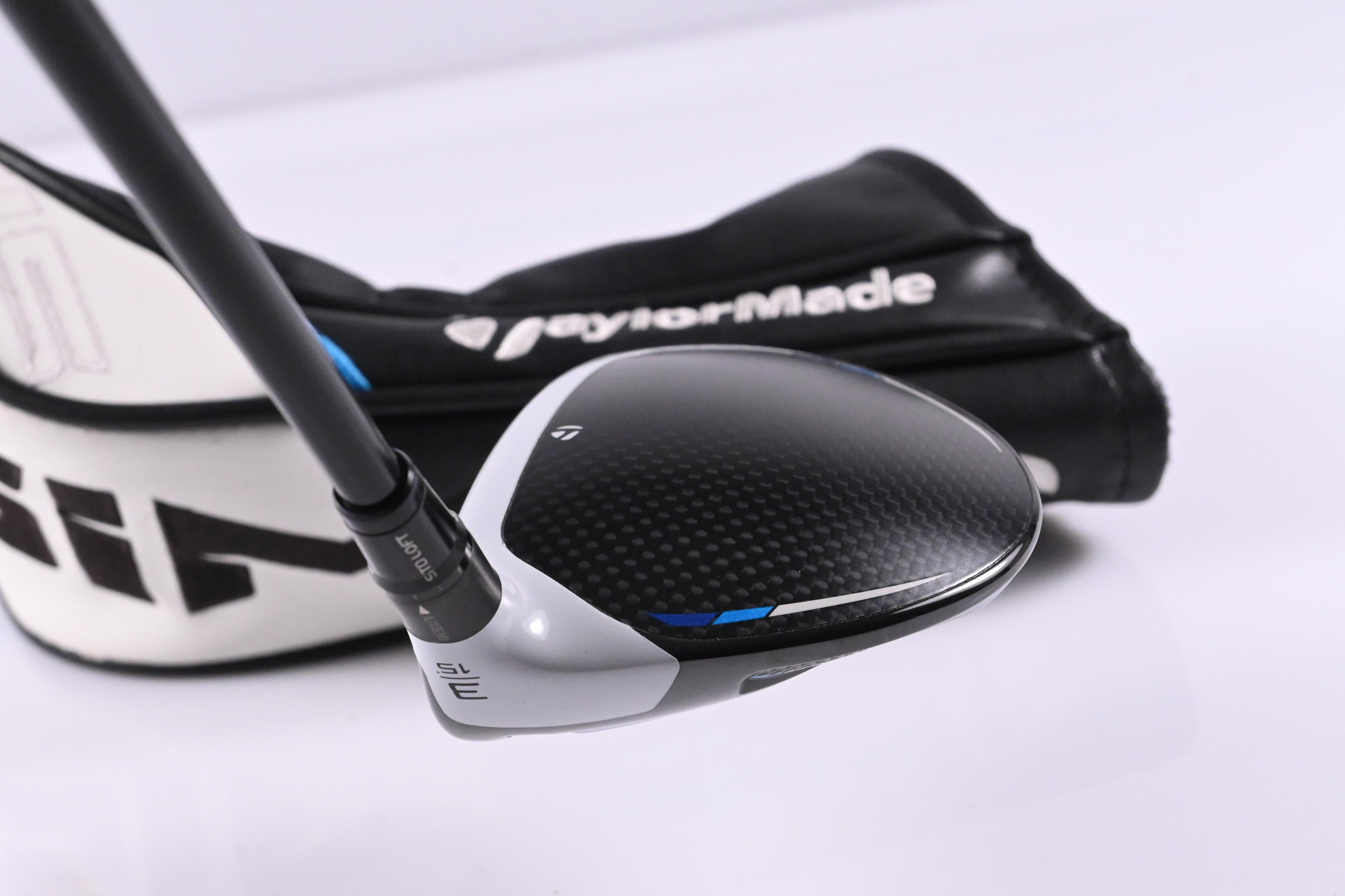 Taylormade SIM2 Ti #3 Wood / 15 Degree / Stiff Flex Tensei AV Raw 65 Shaft