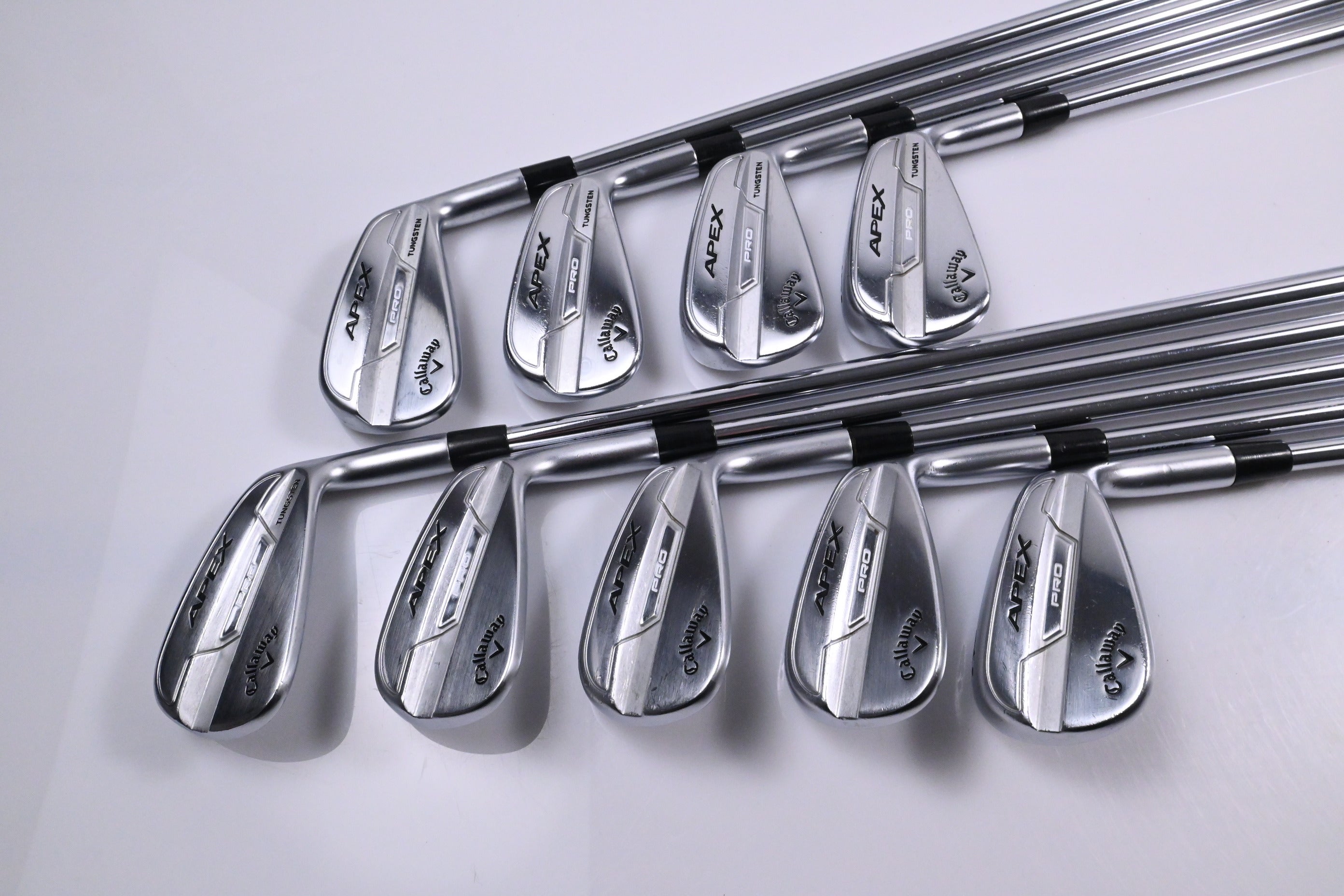 Callaway Apex Pro 21 Irons / 3-PW+AW / X-Flex Project X Shafts