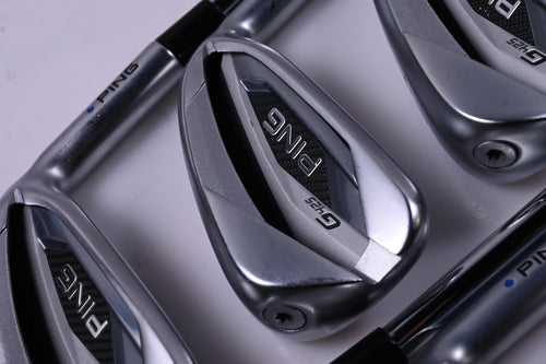 Ping G425 Irons / 5-PW+GW+SW / Blue Dot / Stiff Flex Ping AWT 2.0 Shafts