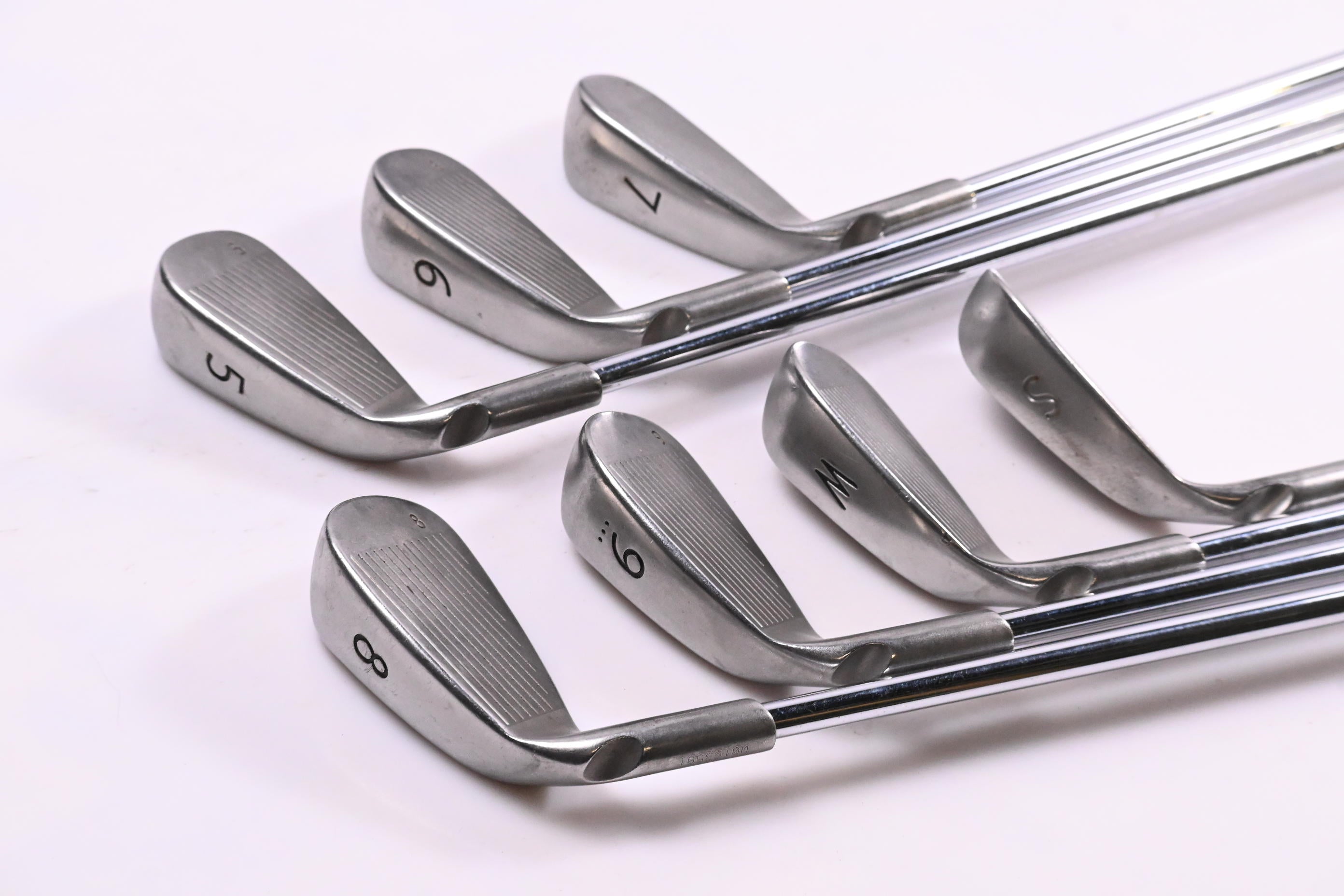 Ping G15 Irons / 5-PW+SW / Green Dot / Regular Flex Ping AWT Shafts