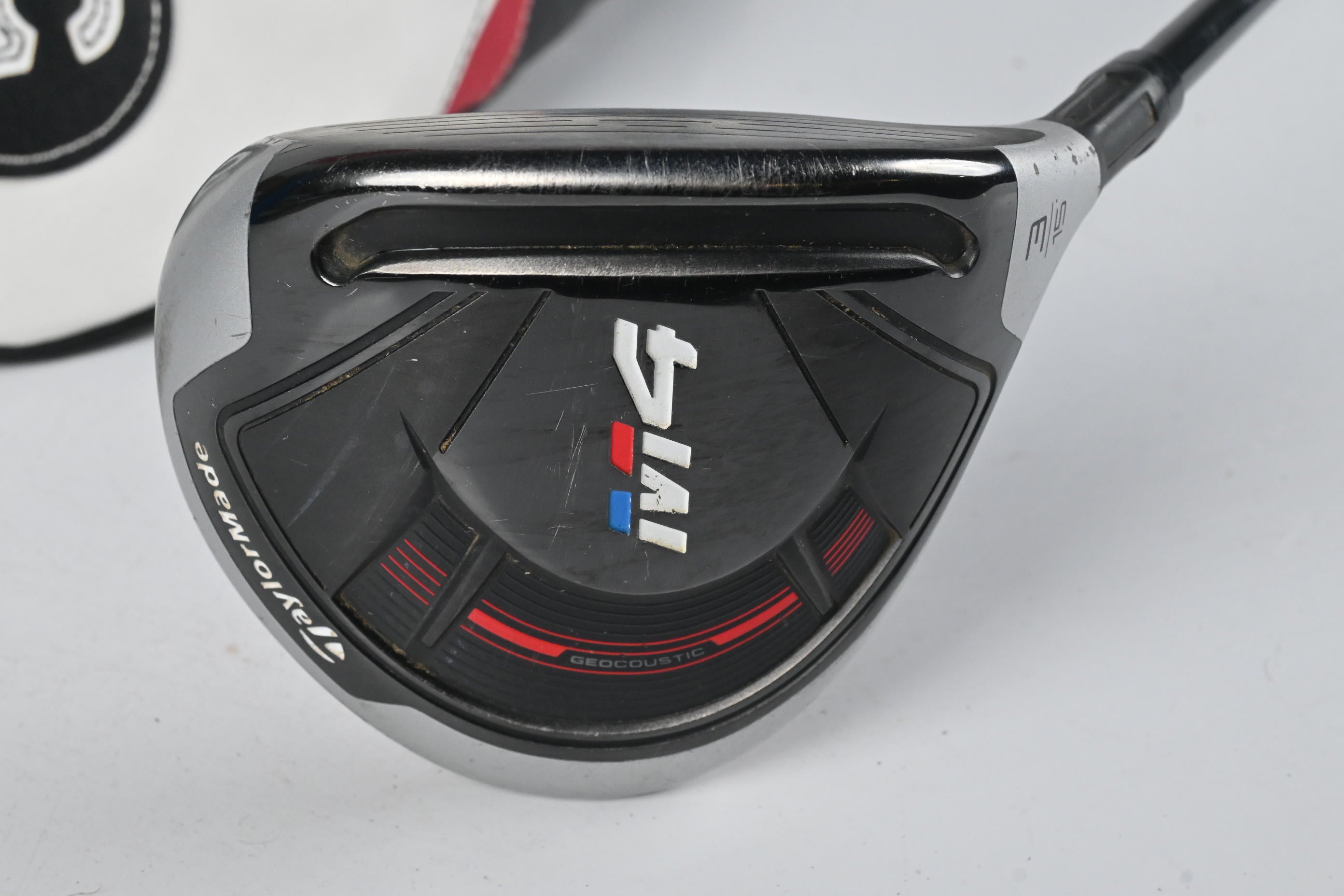 Taylormade M4 #3 Wood / 15 Degree / Regular Flex Fujikura Atmos Red 5 Shaft