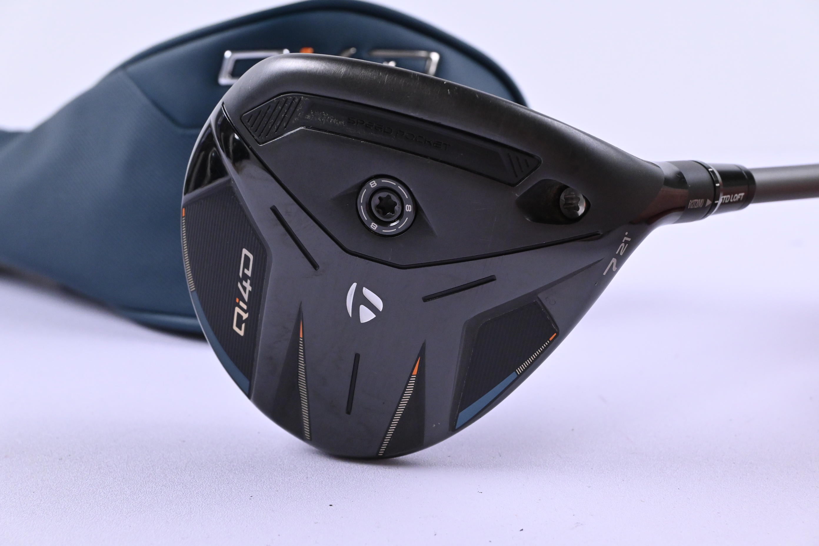 Taylormade Qi4D #7 Wood / 21 Degree / Senior Flex Taylormade REAX 45 Shaft