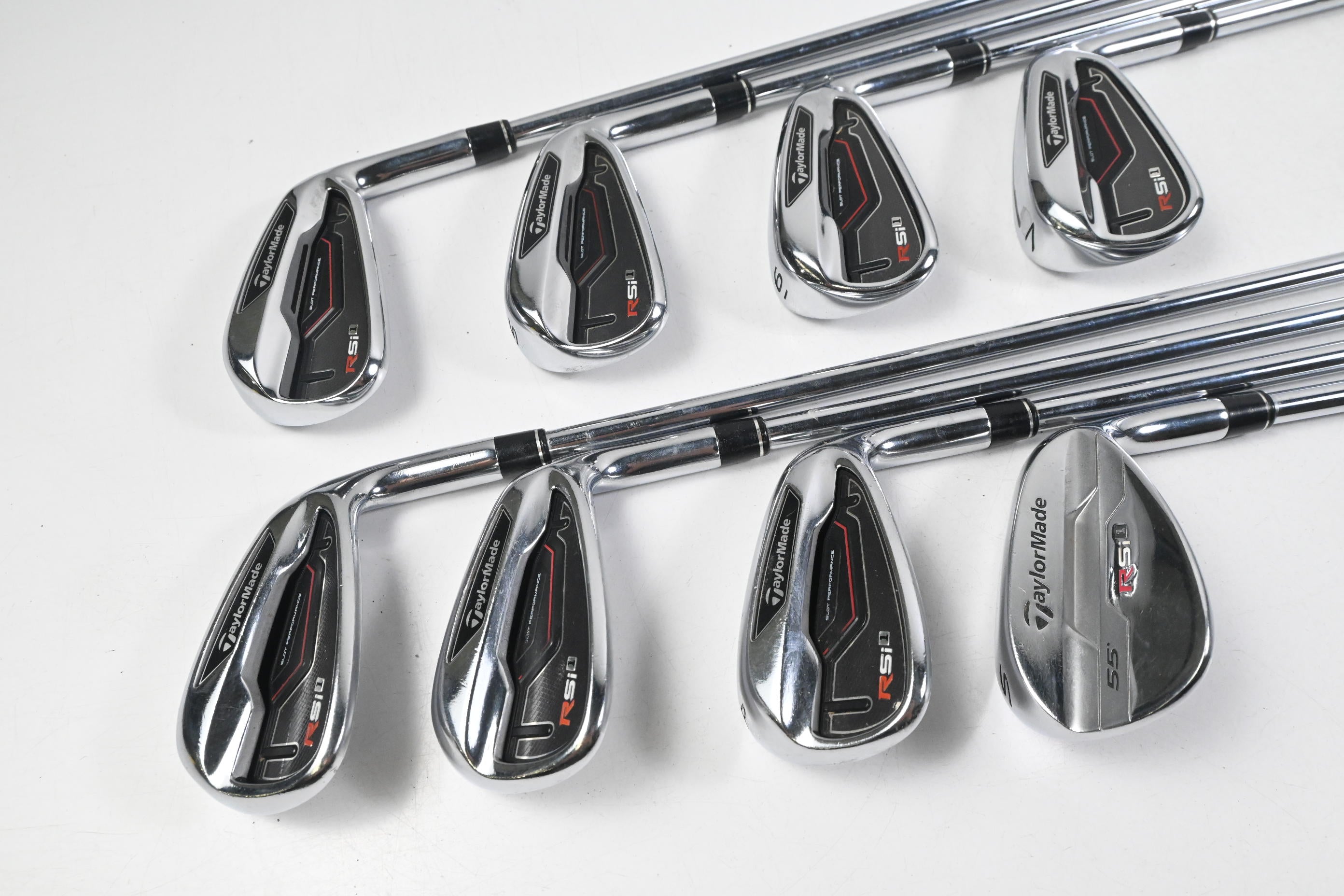 Taylormade RSi1 Irons / 4-PW+SW / Regular Flex Taylormade REAX Steel 90 Shafts