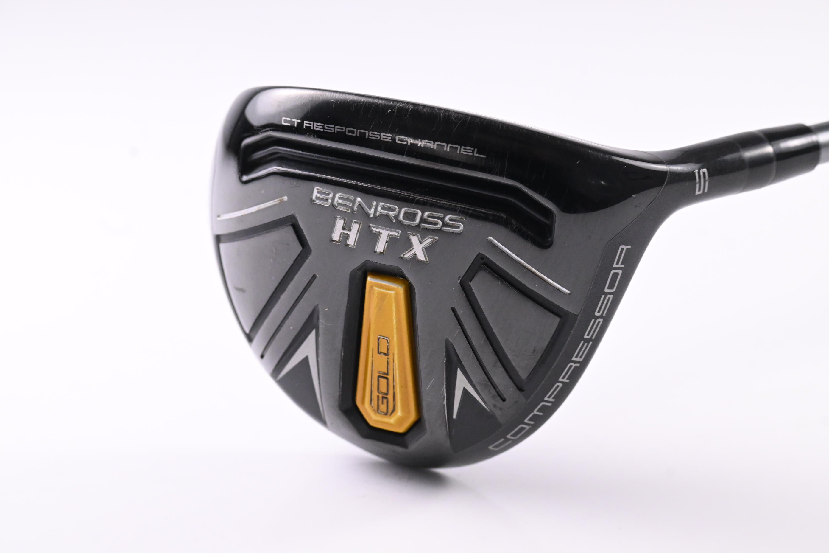 Benross HTX Gold #5 Wood / 19 Degree / Senior Flex Kuro Kage TiNi 50 Shaft