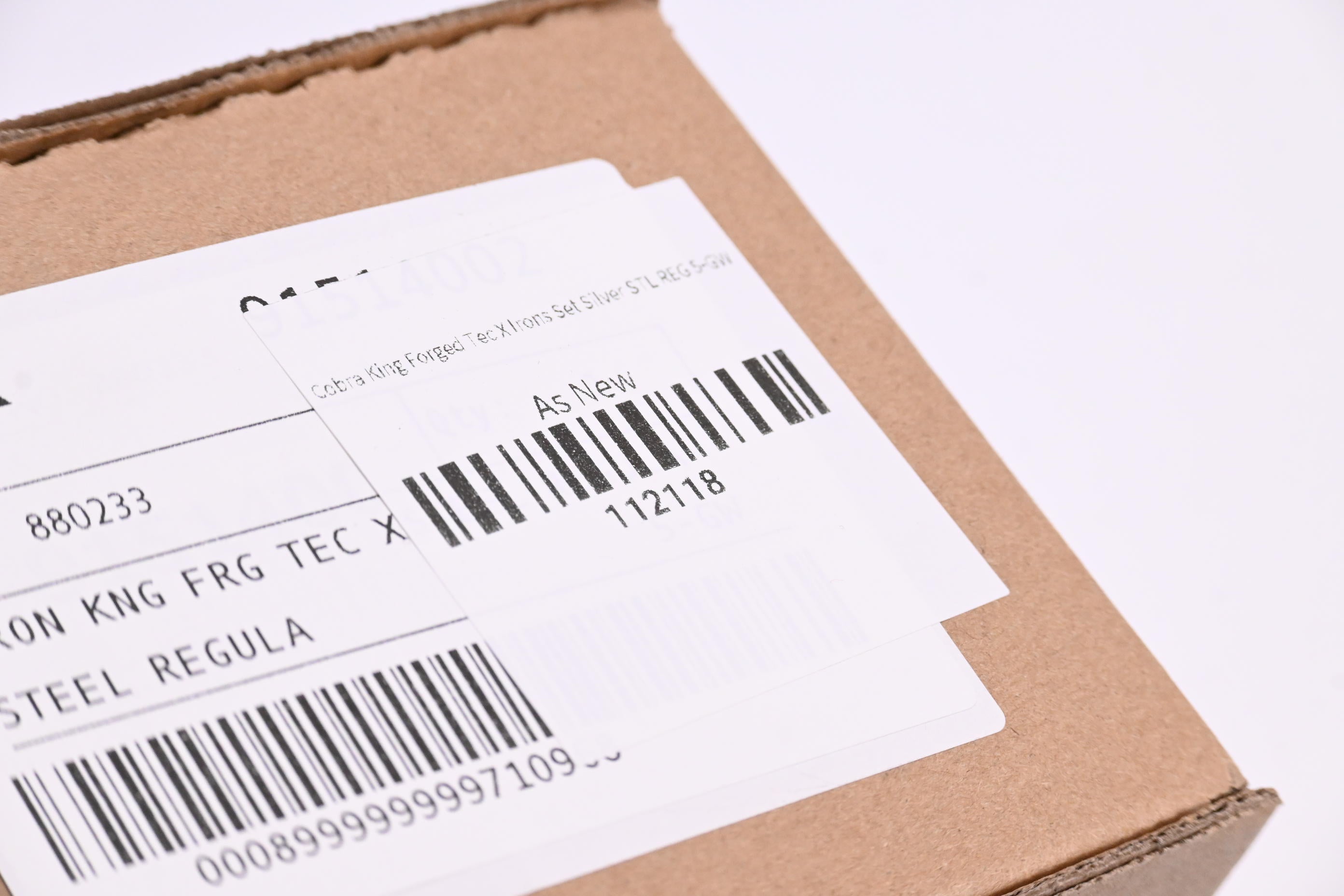 Cobra King Forged Tec X Irons / 4-PW / Regular Flex KBS Tour Lite Shafts