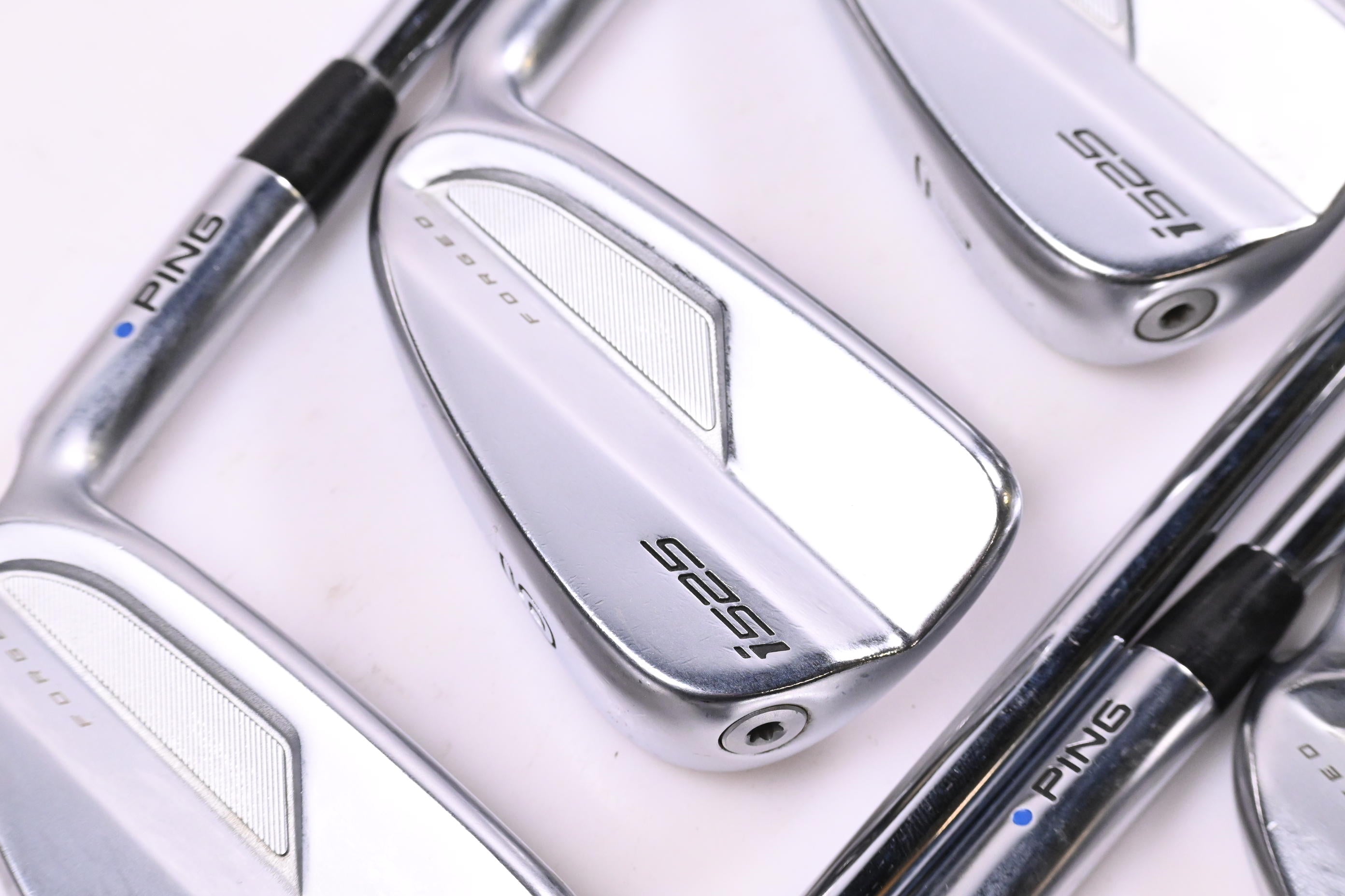 Ping i525 Irons / 5-PW+UW / Blue Dot / Stiff Flex Ping AWT 2.0 Shafts