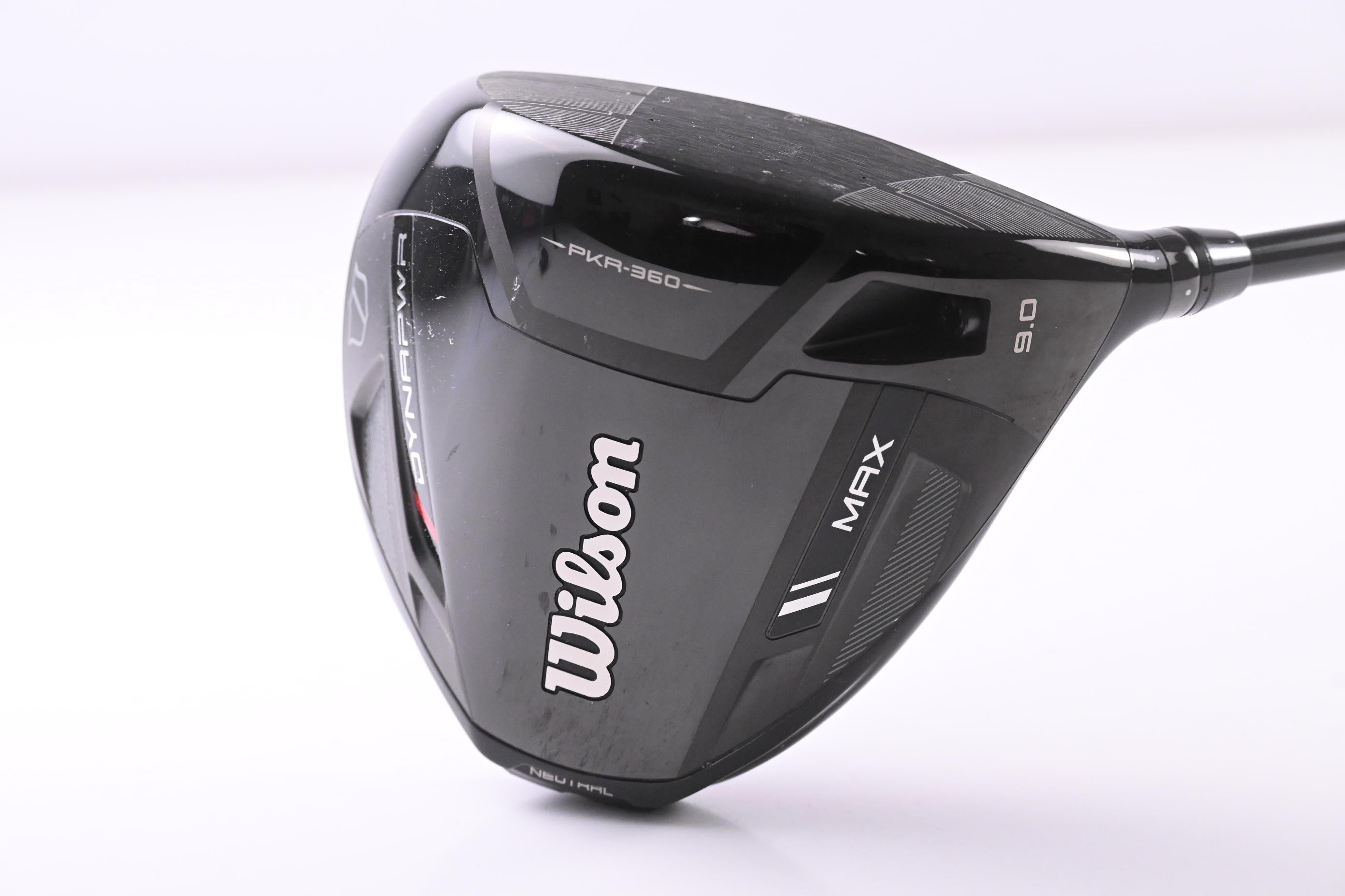 Wilson DYNAPWR Max 2025 Driver / 9 Degree / X-Flex Kai'li White 60 Shaft