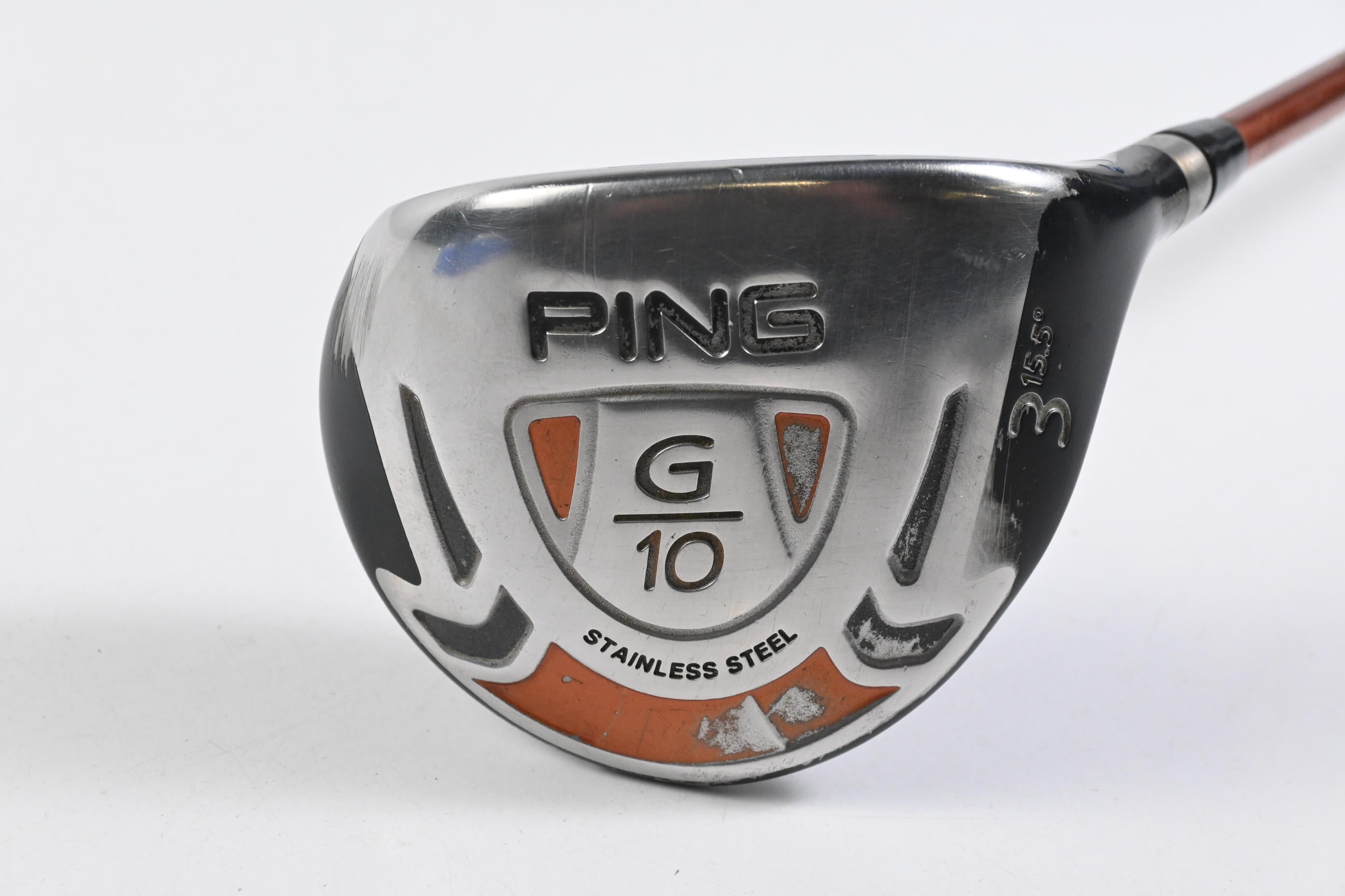 Ping G10 #3 Wood / 15.5 Degree / Stiff Flex Ping TFC 129 Shaft
