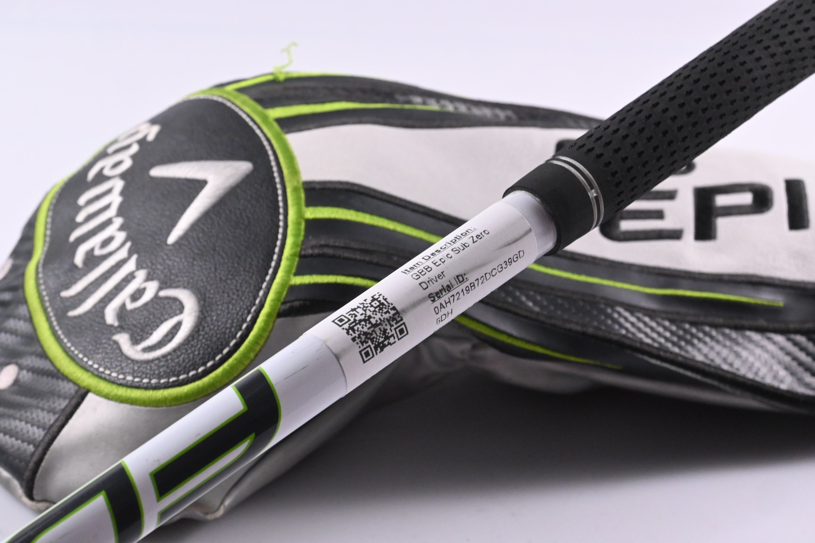 Callaway GBB Epic Sub Zero Driver / 9 Degree / Stiff Flex Fujikura Pro 62 Shaft