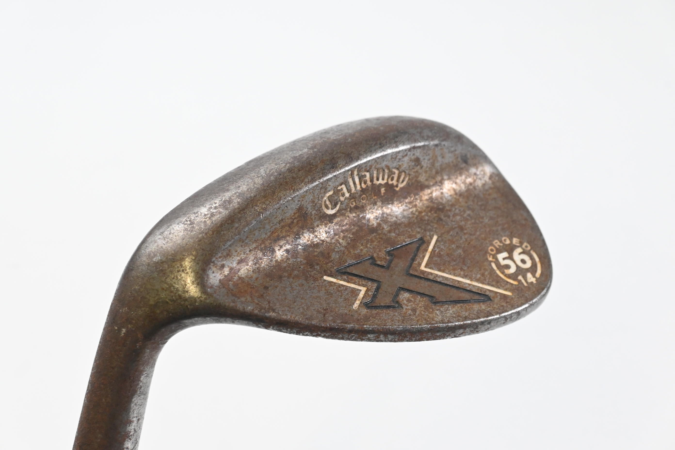 Left Hand Callaway X-Forged 2007 Sand Wedge / 56 Degree / Stiff Flex Project X