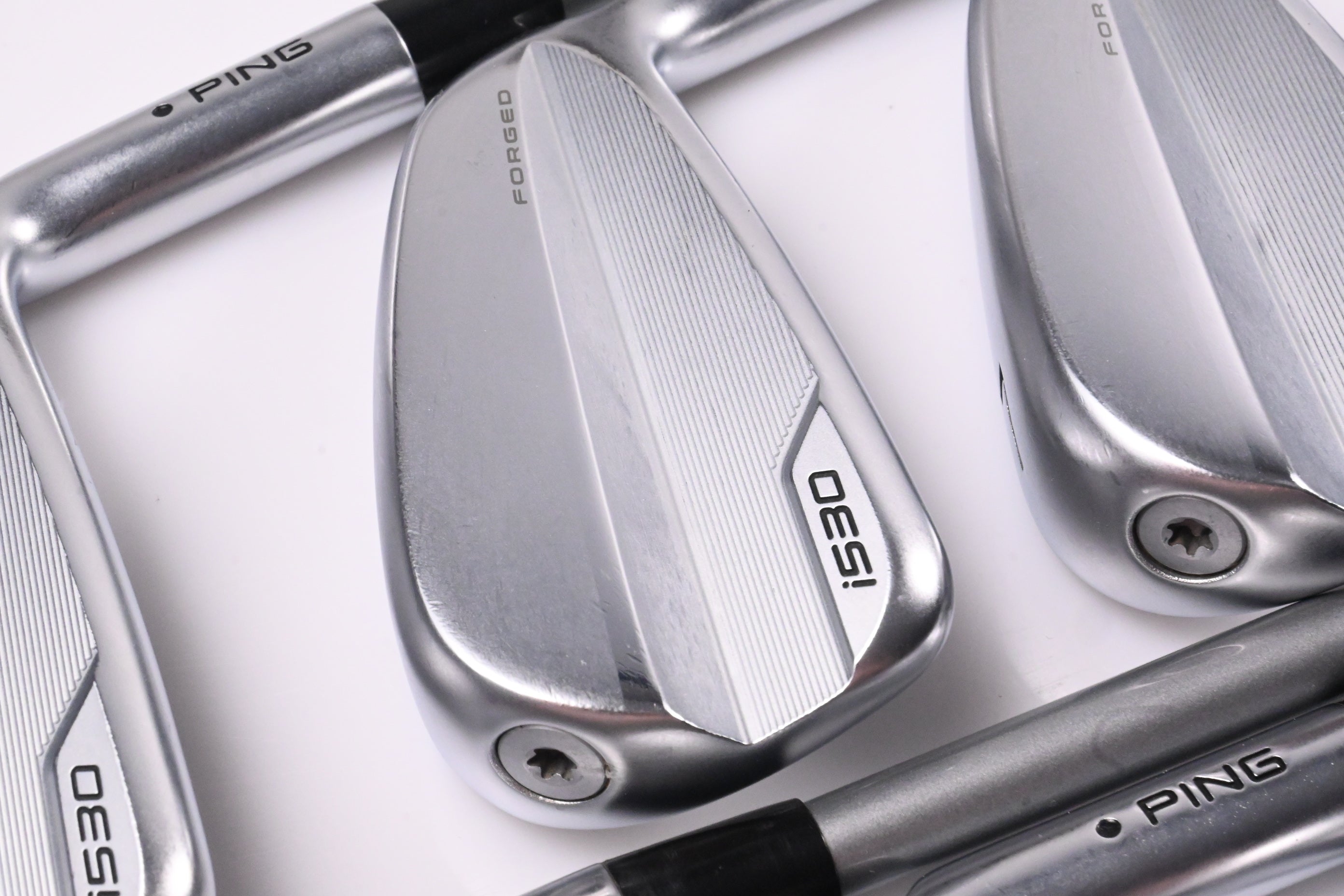 Ping i530 Irons / 5-PW / Black Dot / Senior Flex Ping Alta Quick 35 Shafts