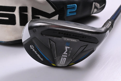 Taylormade SIM2 Max #3 Hybrid / 19 Degree / Stiff Flex Ventus Blue 7 Shaft