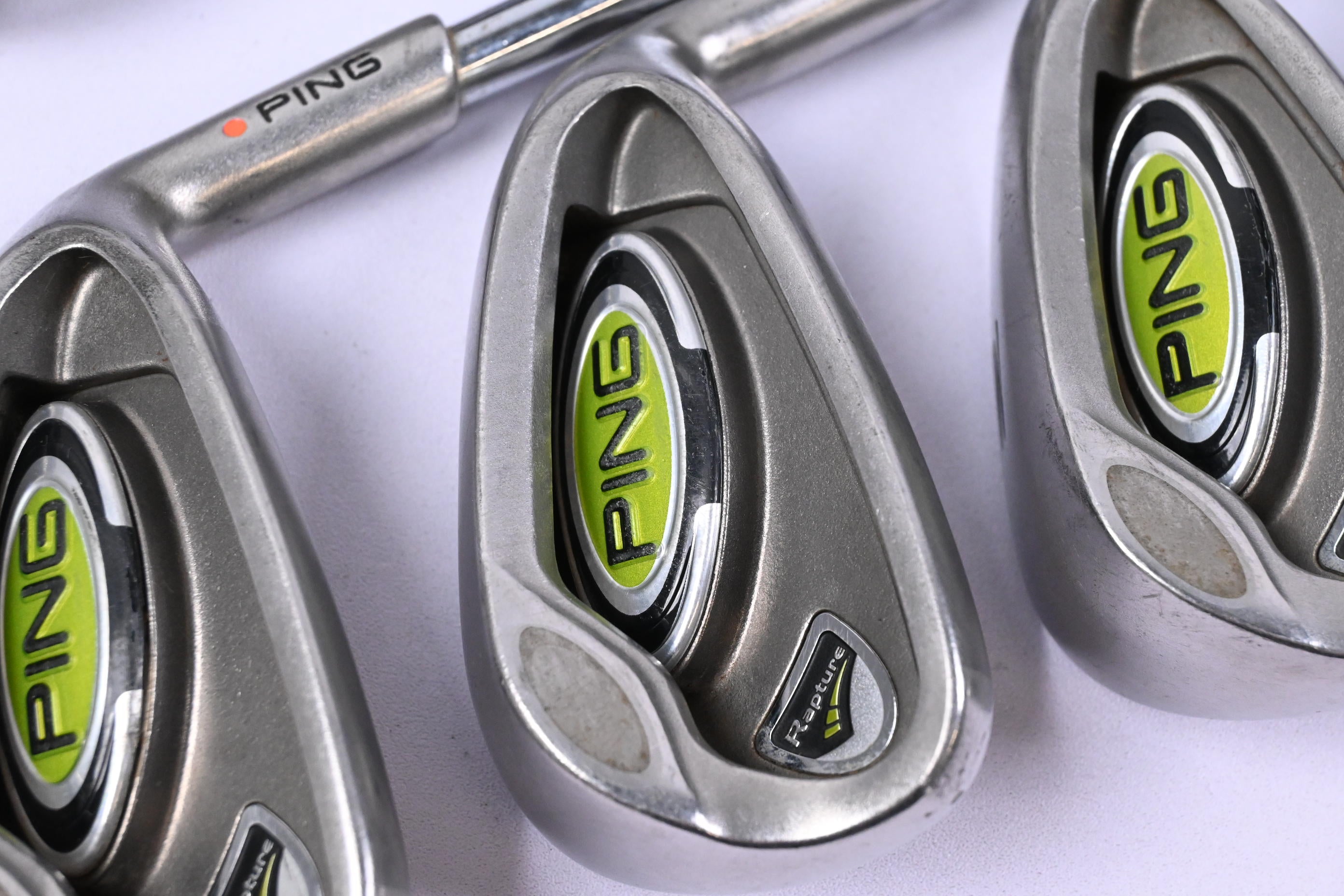 Ping Rapture Irons/ 4-PW+SW / Orange Dot / Regular Flex Steel Shafts