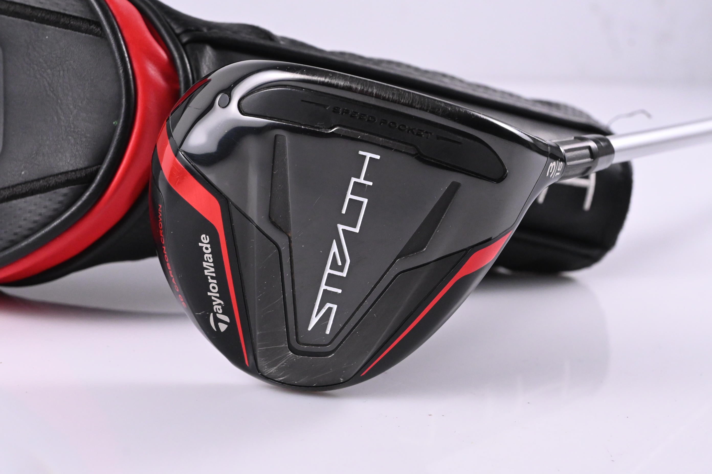 Taylormade Stealth #3 Wood / 15 Degree / Regular Flex Aldila Ascent Red 60 Shaft