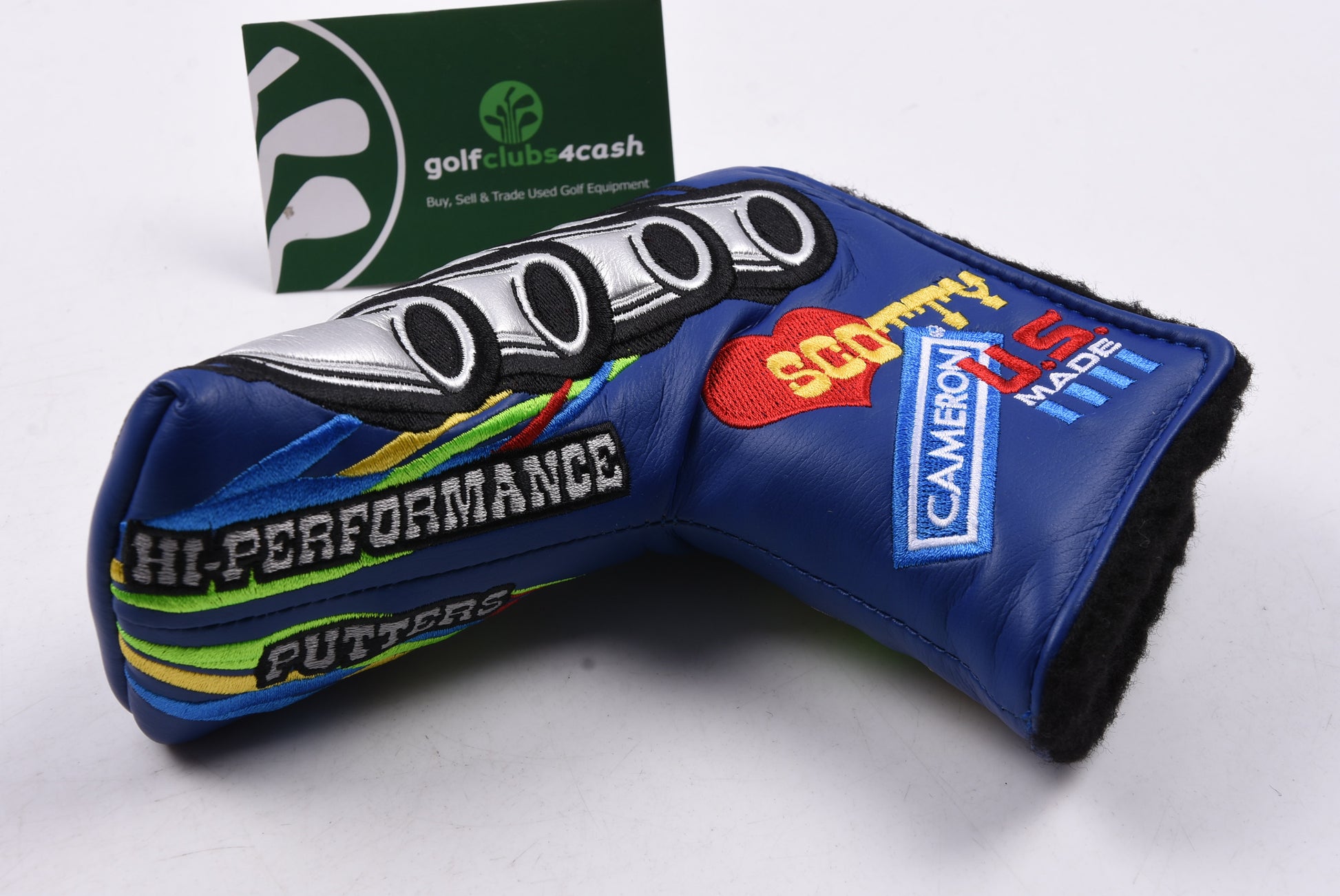 Scotty Cameron -2021 Speed Shop- Big Block V8 / Blue / Putter Headcover