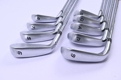 Tour Edge E722 Irons / 5-PW+GW+AW+SW / Regular Flex XP 85 R300 Shafts