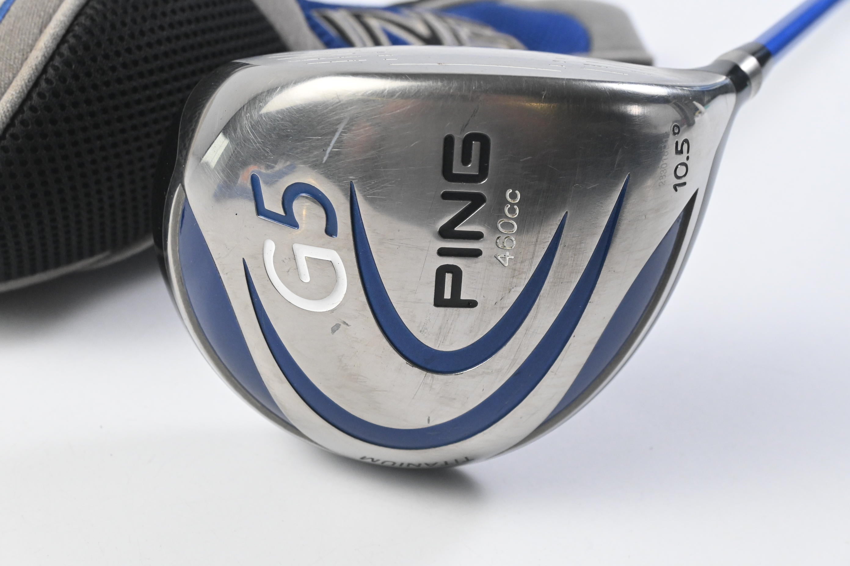 Ping G5 Driver / 10.5 Degree / Regular Flex Grafalloy ProLaunch Blue 65 Shaft