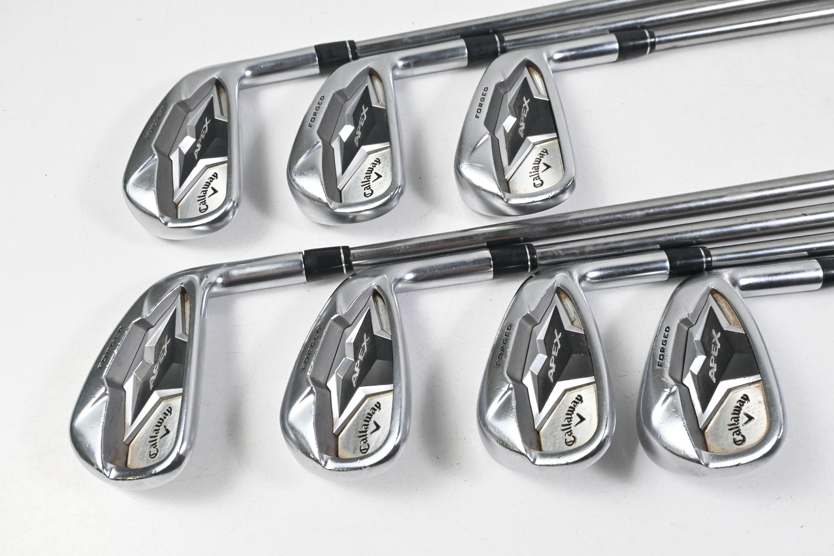 Callaway Apex CF19 Irons / 4-PW / Regular Flex Catalyst 60 Shafts