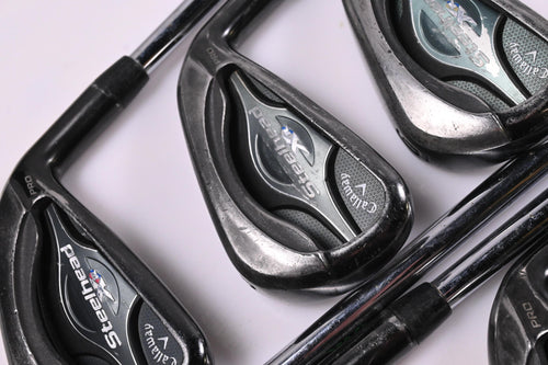 Callaway Steelhead XR Pro Irons / 4-PW / Stiff Flex Project X Shafts