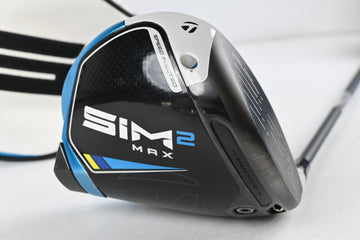 Taylormade SIM2 Max Driver / 10.5 Degree / Stiff Flex Tensei 1K Black 65 Shaft