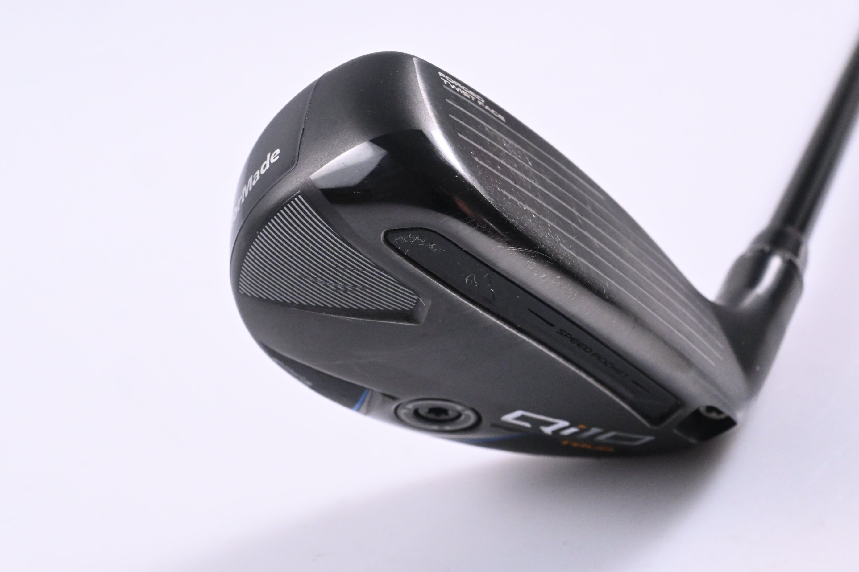 Taylormade Qi10 Tour #2 Hybrid / 17 Degree / Stiff Flex Tensei AV RAW Blue 80