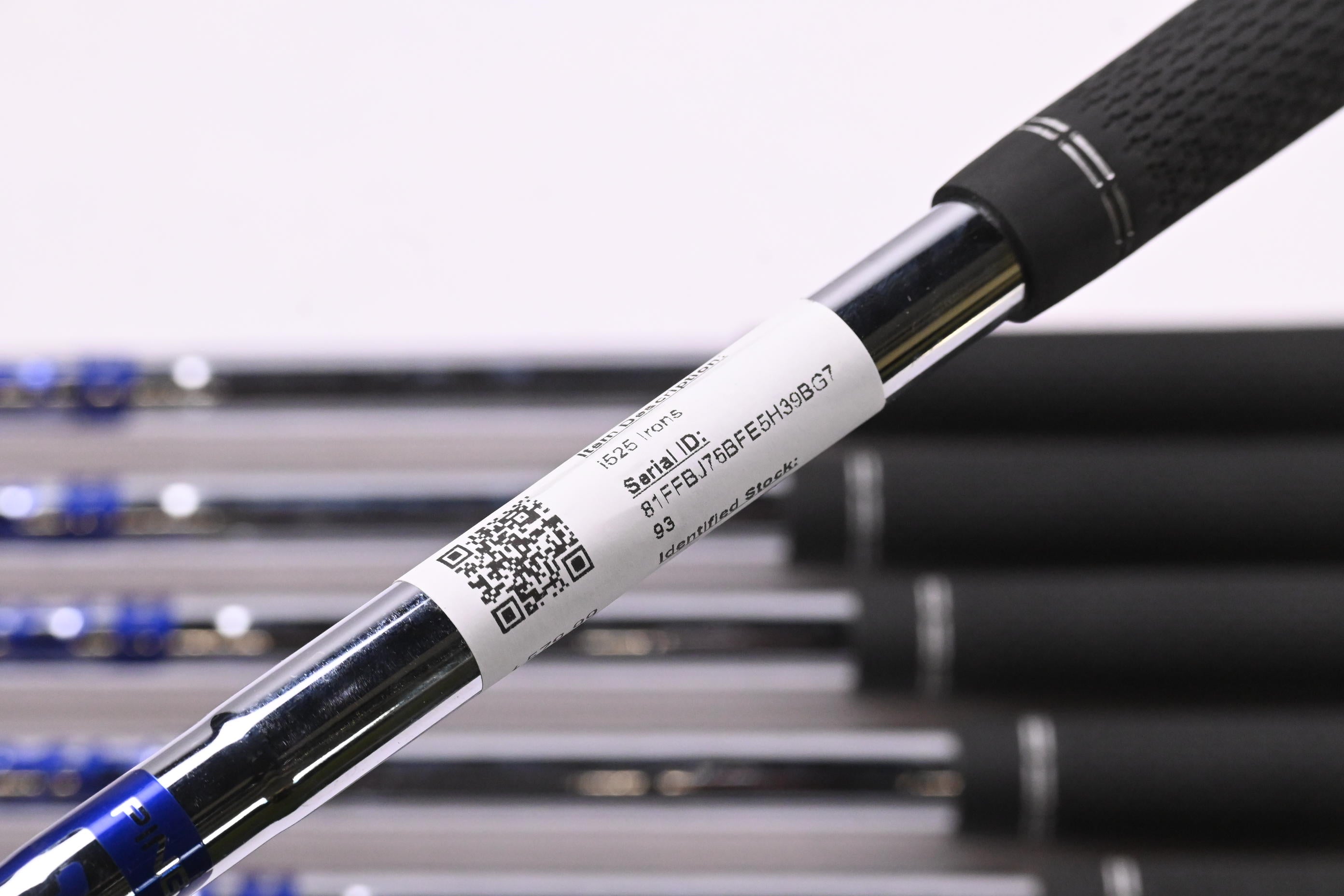 Ping i525 Irons / 5-PW+UW / Blue Dot / Stiff Flex Ping AWT 2.0 Shafts