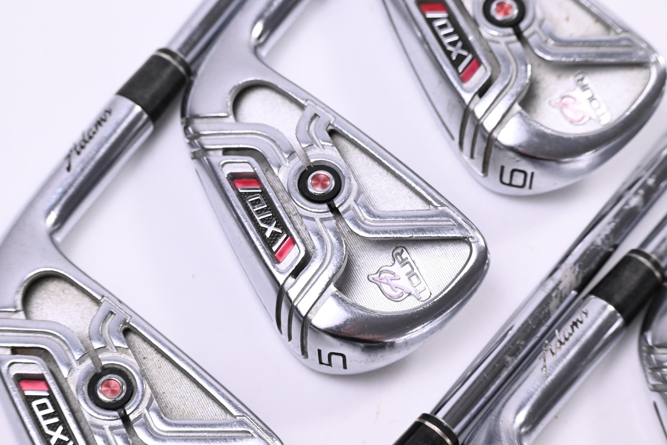 Adams XTD A Tour Silver Heads Irons / 4-PW / Regular Flex KBS Tour Shafts
