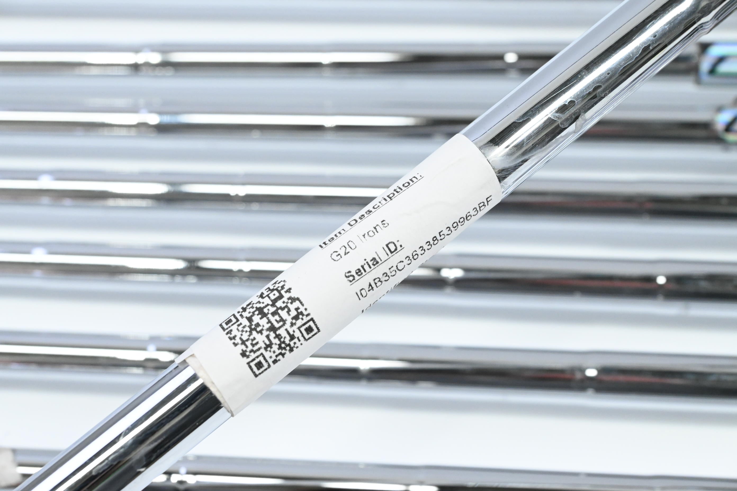 Ping G20 Irons / 4-PW+UW / Green Dot / Senior Flex Ping CFS Shafts