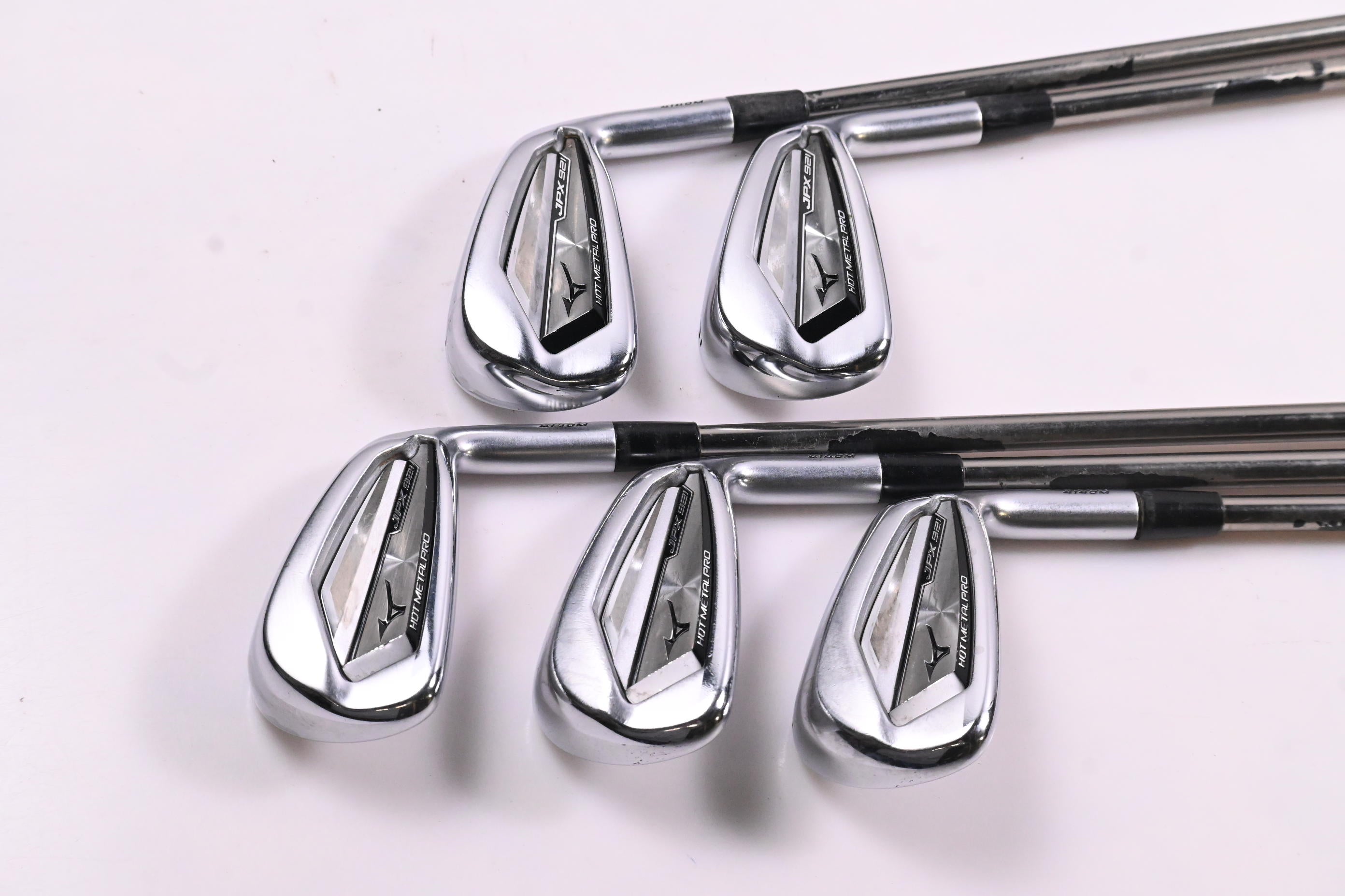 Mizuno JPX 921 Hot Metal Pro Irons / 5-9i / Regular Flex UST Recoil ESX 460
