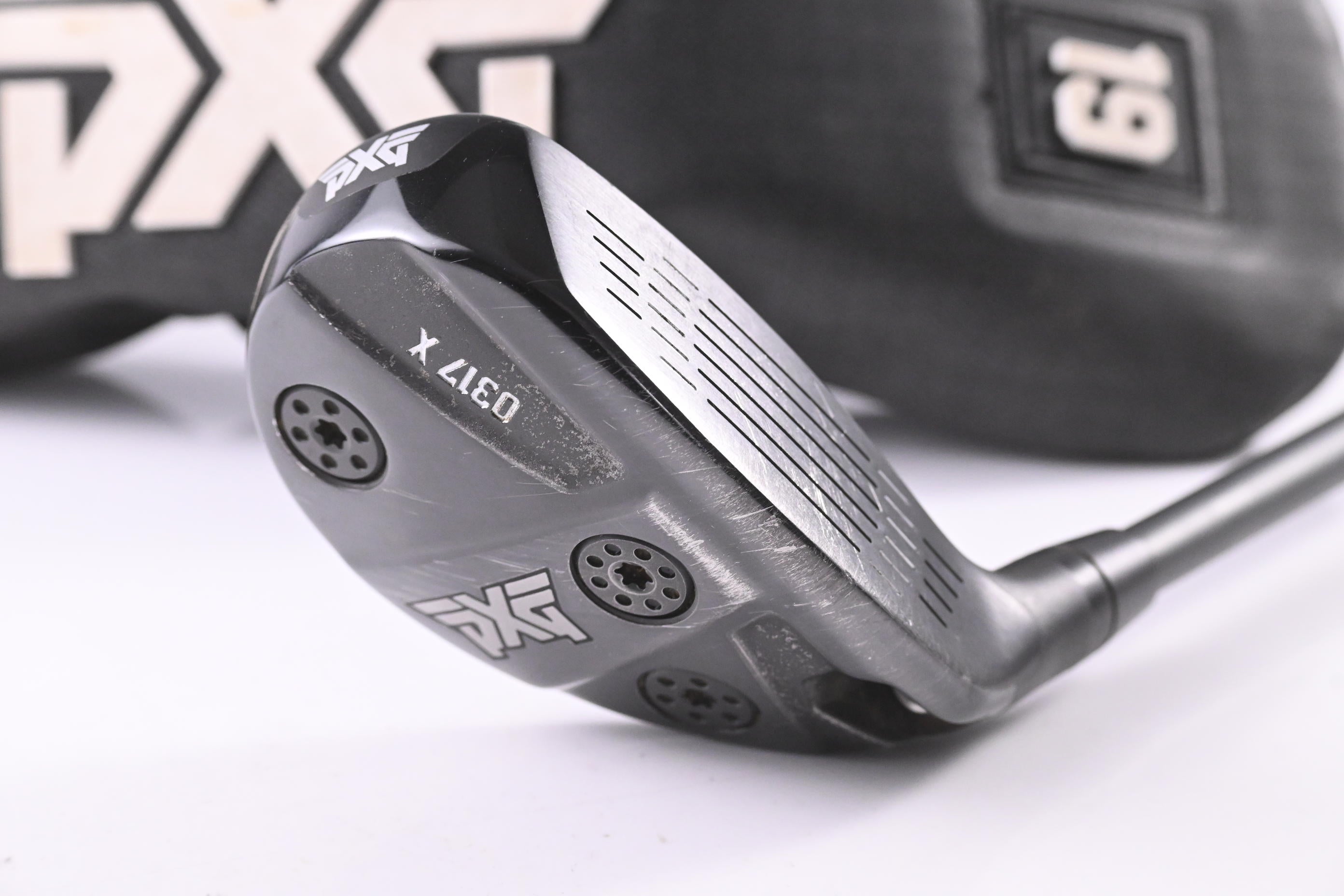 PXG 0317 X Prototype #3 Hybrid / 19 Degree / Stiff Flex HZRDUS Smoke Black 80