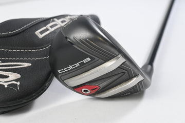 Cobra King F9 #4 Hybrid / 21 Degree / Stiff Flex Fujikura Atmos Black 7 Shaft