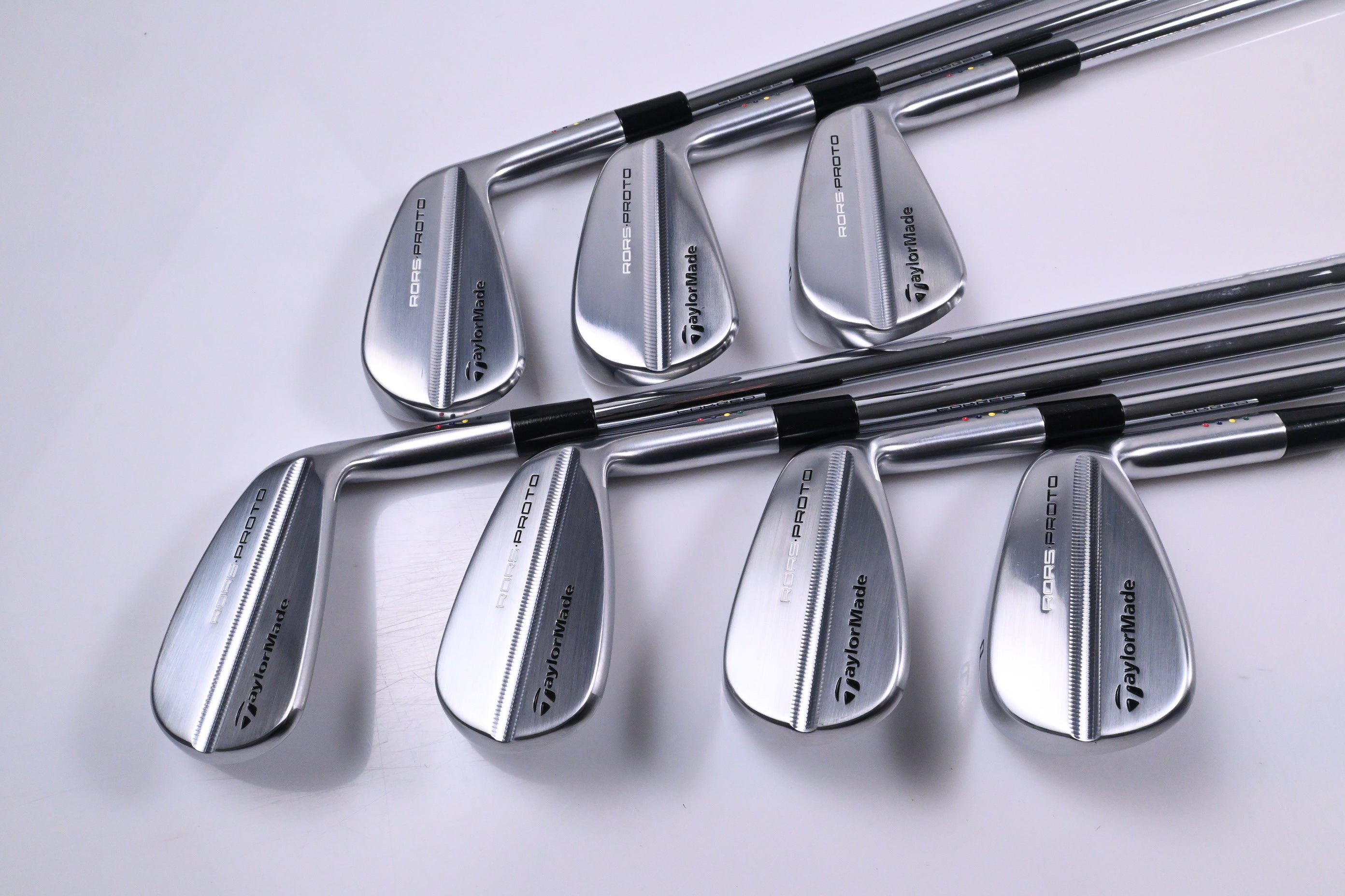 Taylormade RORS.PROTO Irons / 4-PW / Stiff Flex N.S.Pro 950GH Neo Shafts