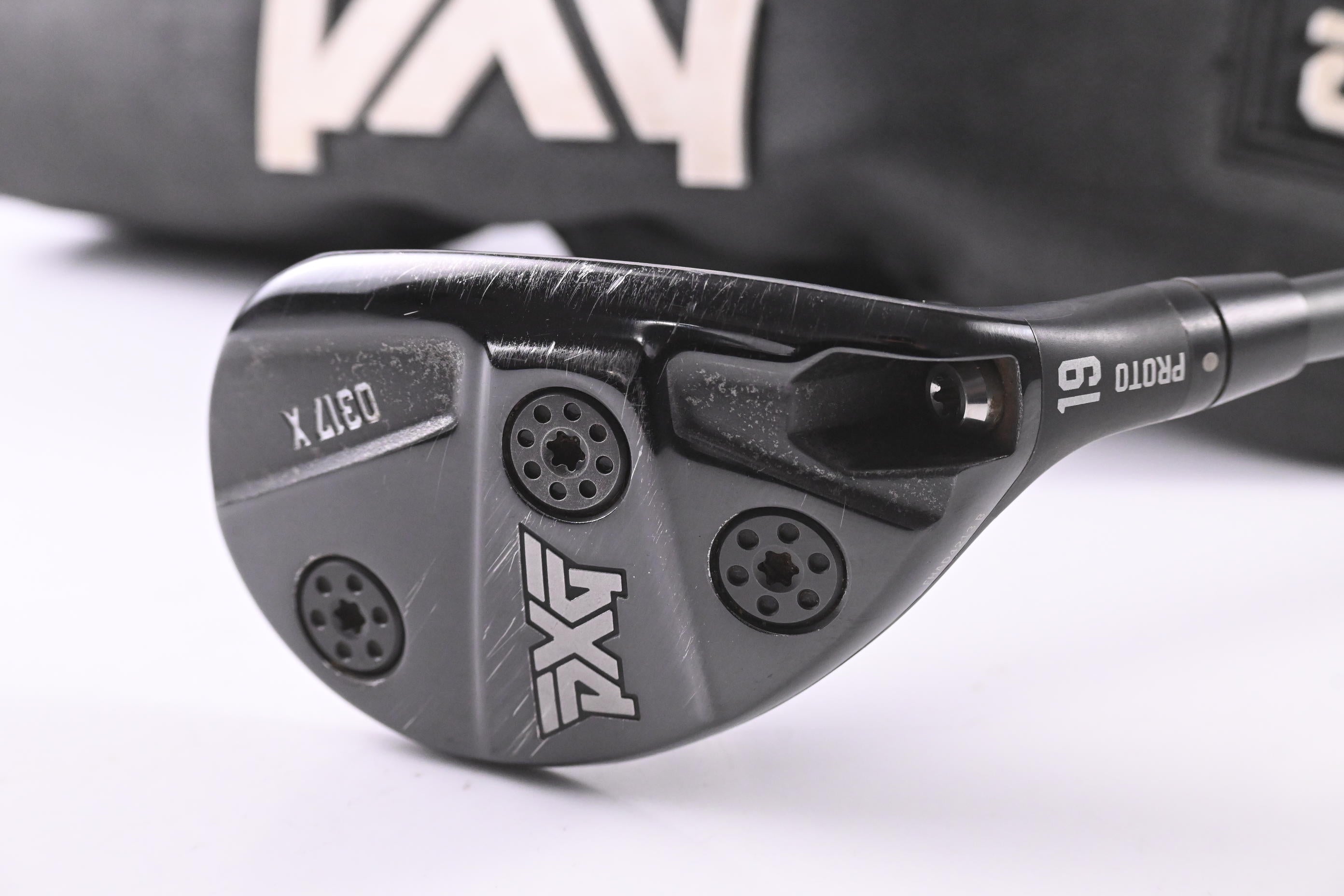 PXG 0317 X Prototype #3 Hybrid / 19 Degree / Stiff Flex HZRDUS Smoke Black 80