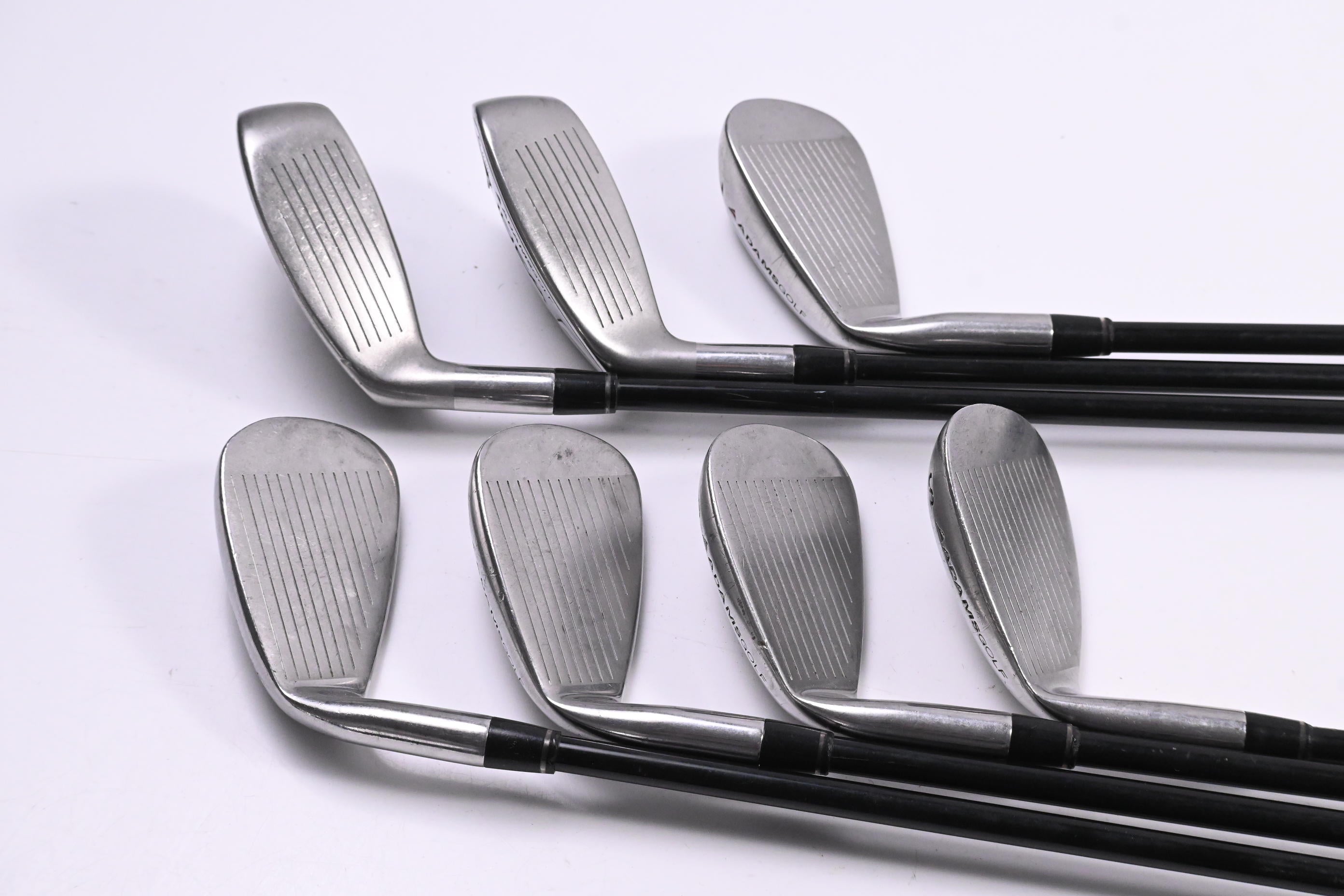 Adams Idea A7 OS Hybrid Combo Irons / 5-6H+7-PW+SW / Senior Flex Grafalloy Adams