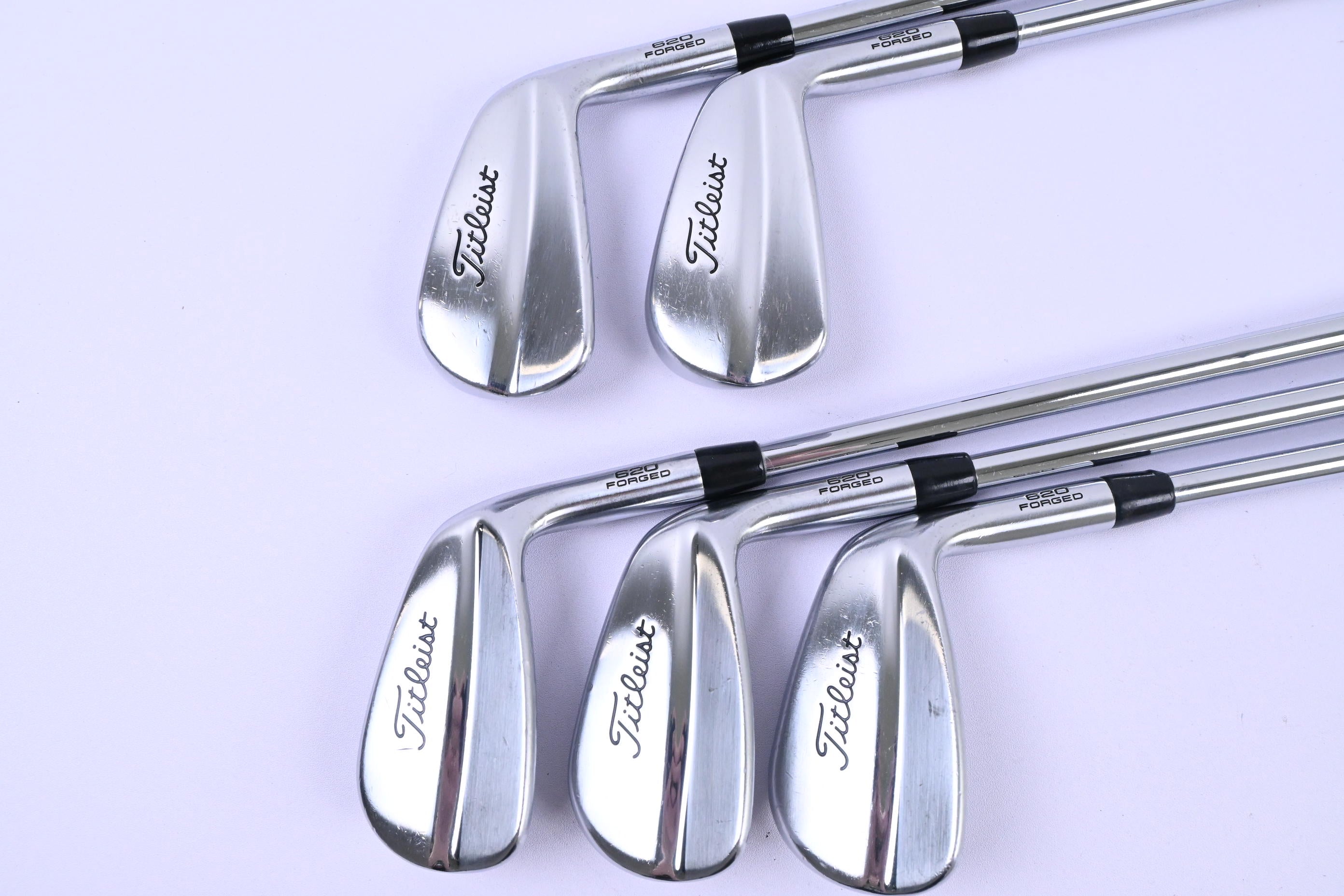Titleist MB 620 Irons / 6-PW / X-Flex True Temper AMT White X100 Shafts