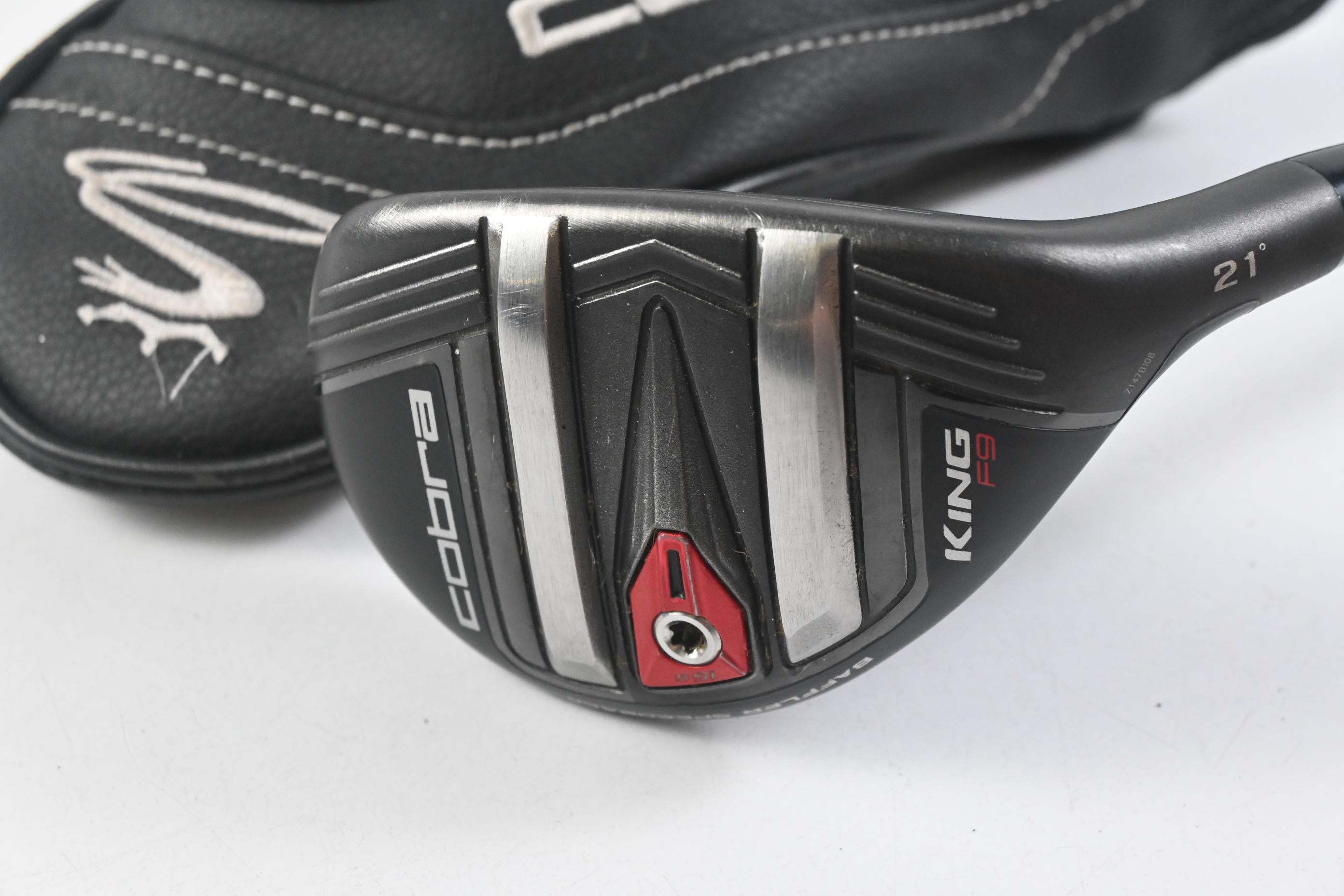 Cobra King F9 #4 Hybrid / 21 Degree / Stiff Flex Fujikura Atmos Black 7 Shaft